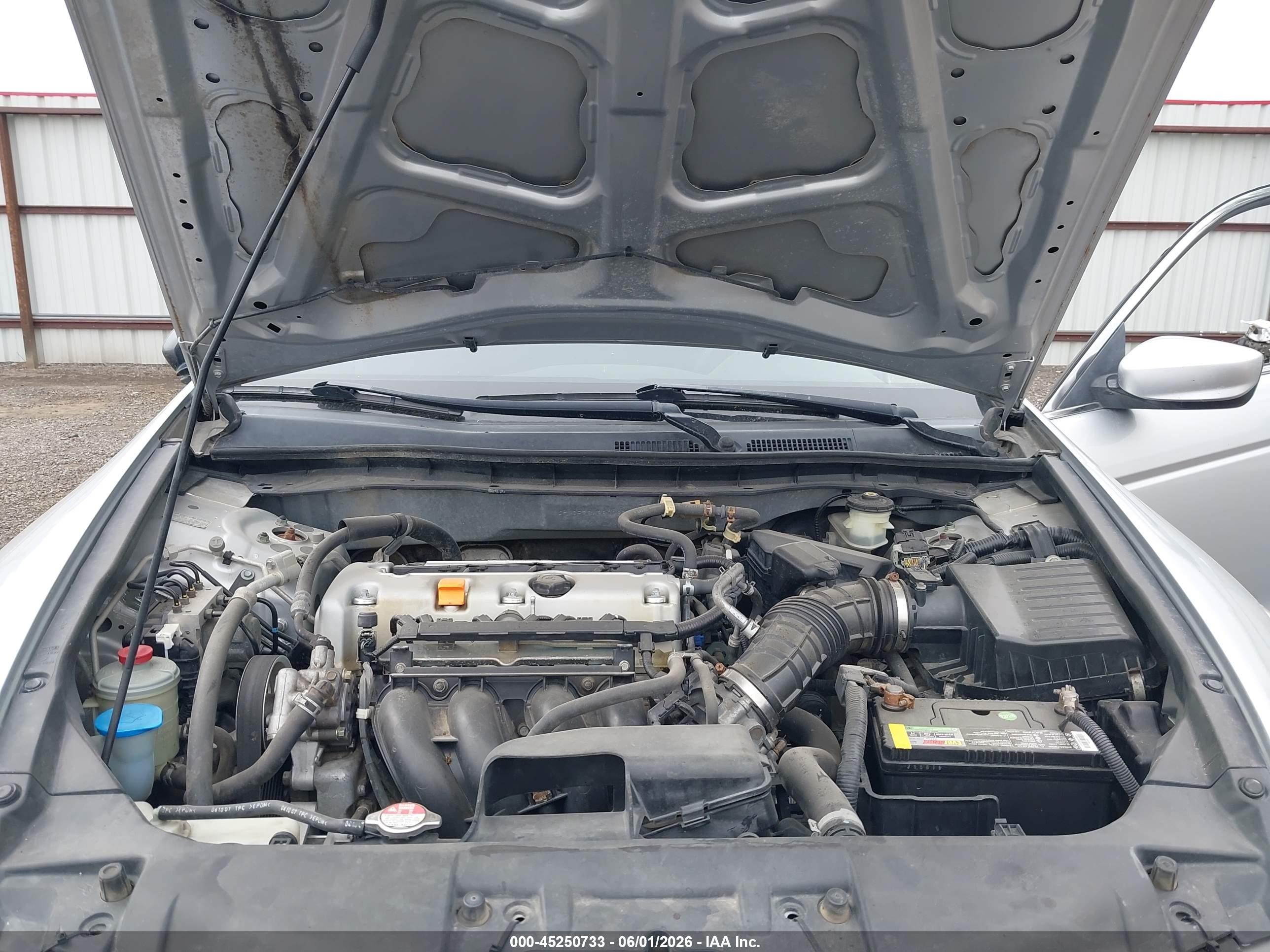 2008 Honda Accord 2.4 Lx-p Silver vin: JHMCP26468C037853