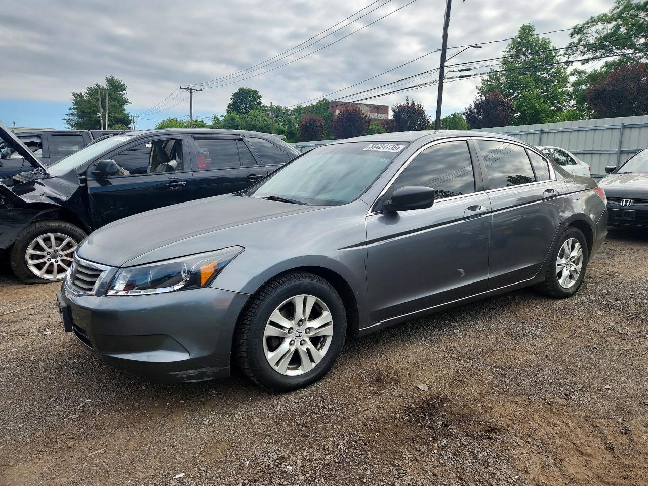 2009 Honda Accord Lxp Gray vin: JHMCP26469C016521