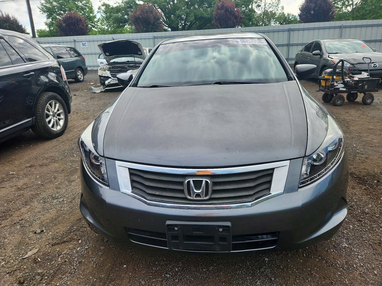 2009 Honda Accord Lxp Gray vin: JHMCP26469C016521