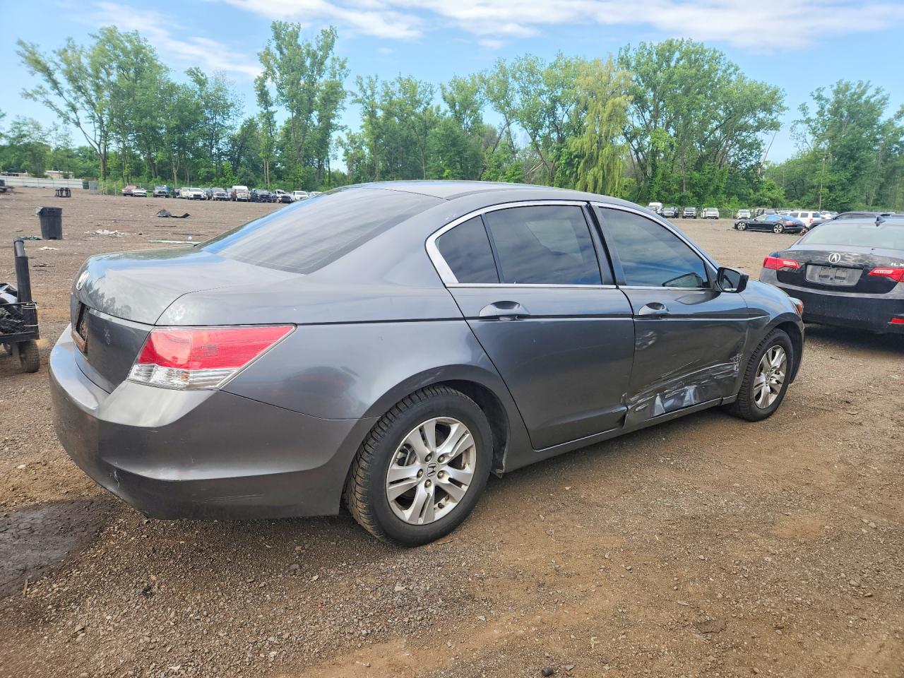 2009 Honda Accord Lxp Gray vin: JHMCP26469C016521