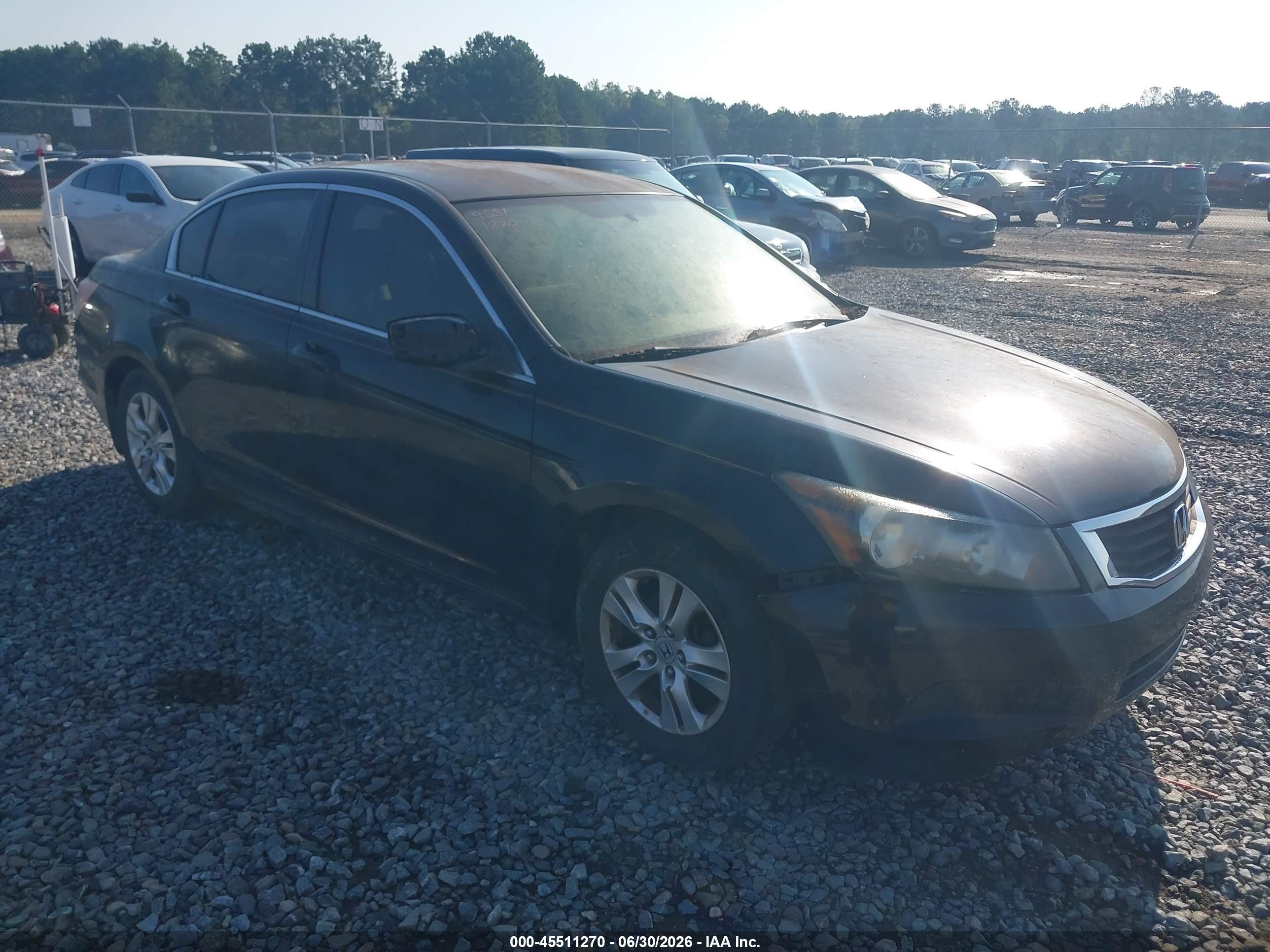 2008 Honda Accord 2.4 Lx-p Black vin: JHMCP26478C046674