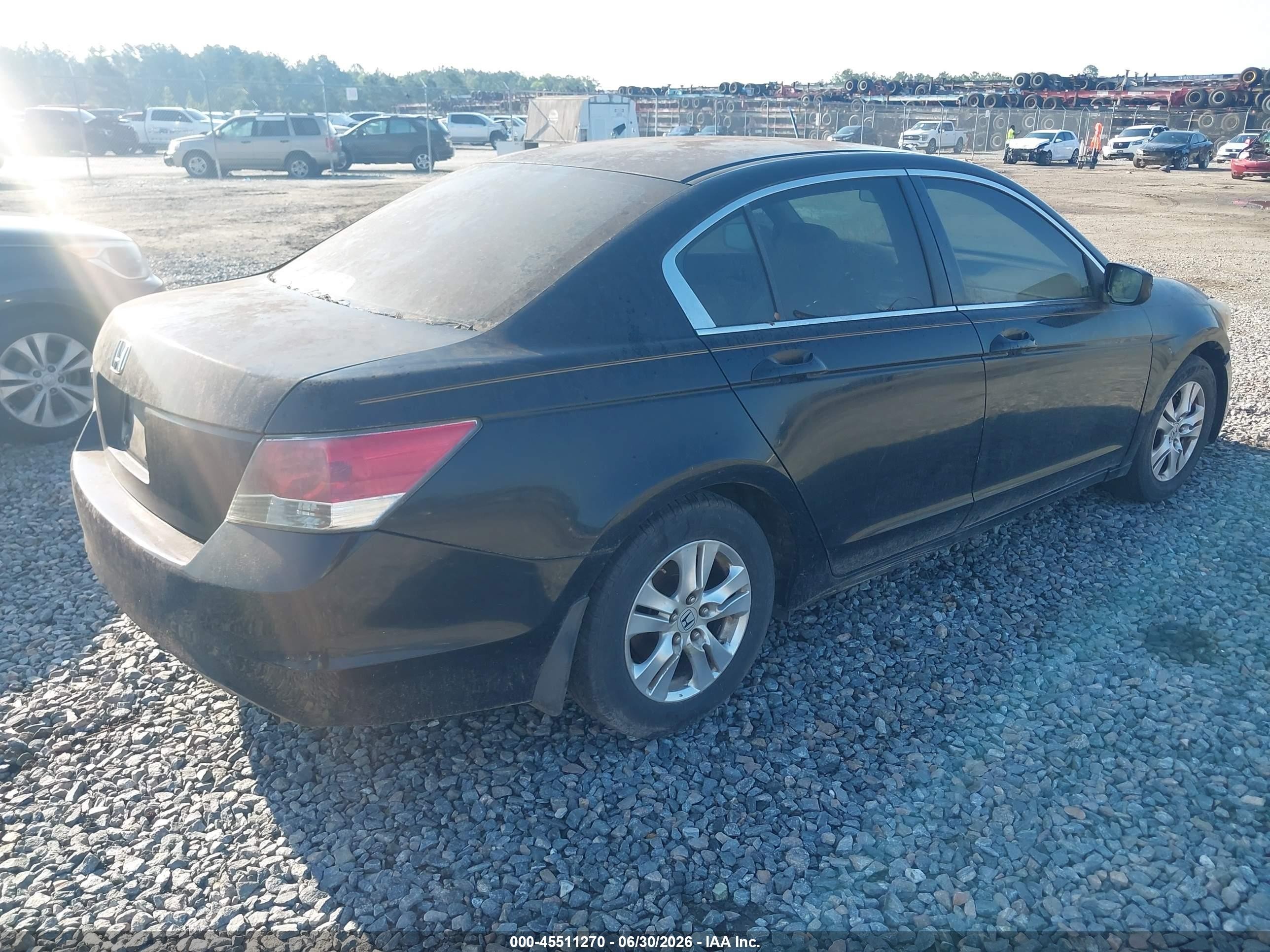 2008 Honda Accord 2.4 Lx-p Black vin: JHMCP26478C046674