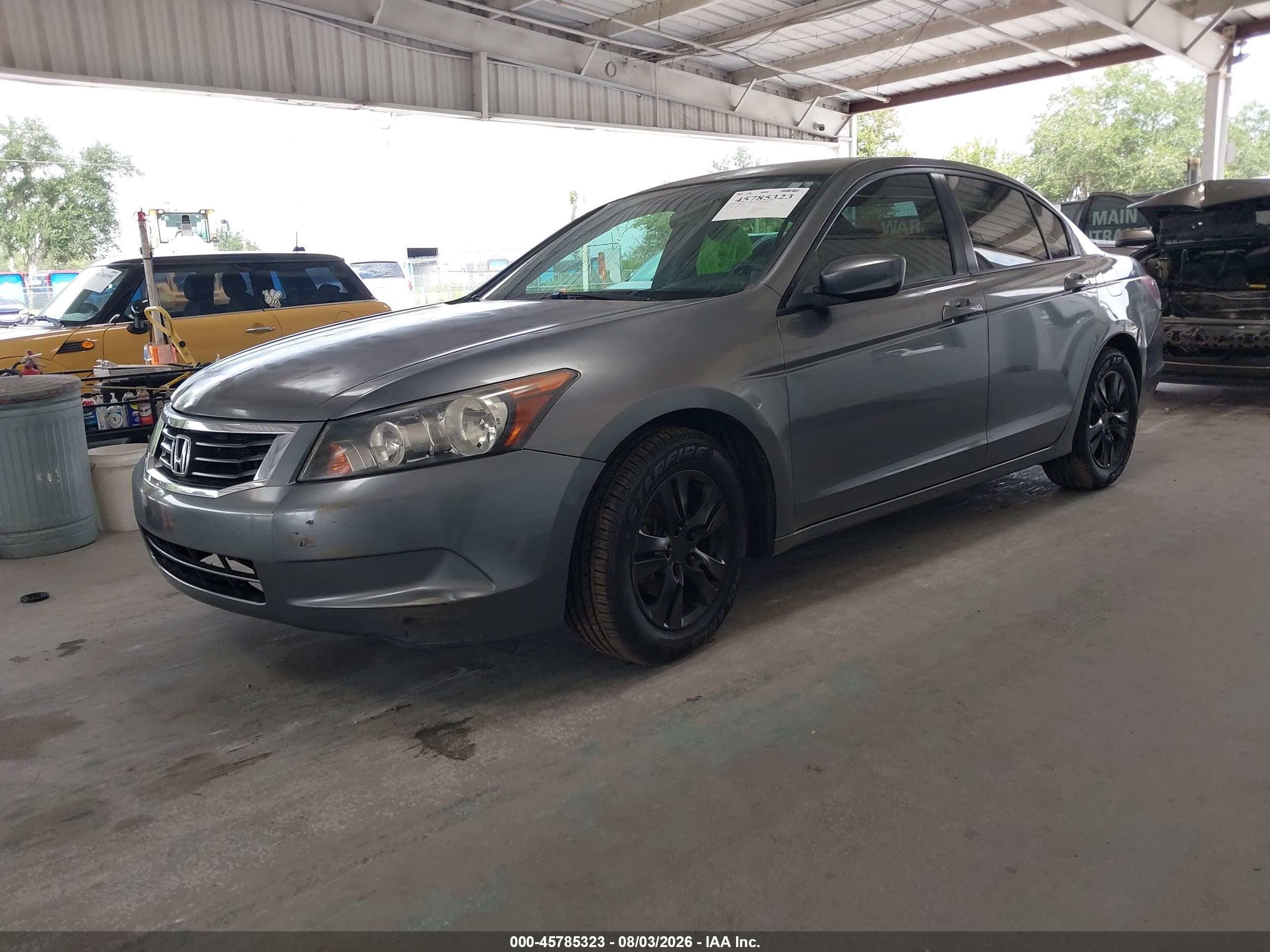 2008 Honda Accord 2.4 Lx-p Серый vin: JHMCP26478C049123