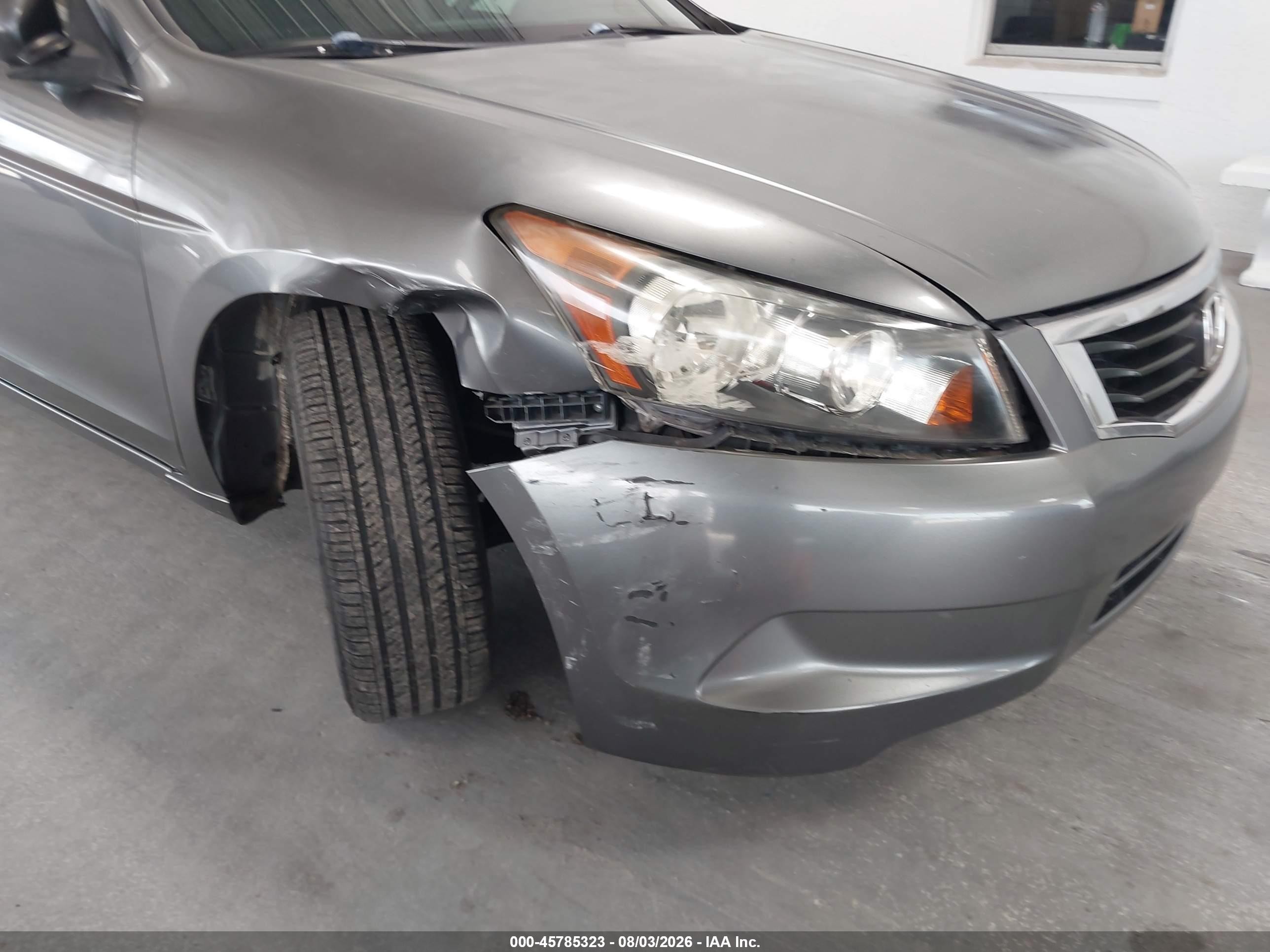 2008 Honda Accord 2.4 Lx-p Серый vin: JHMCP26478C049123