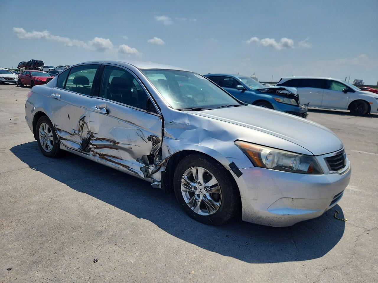 2008 Honda Accord Lxp Silver vin: JHMCP26478C056380
