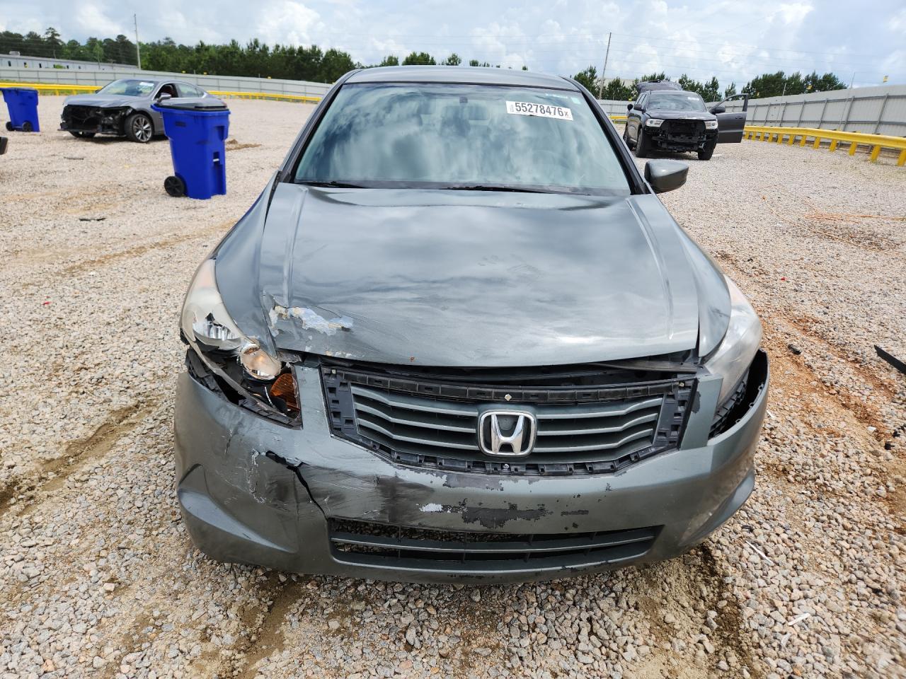 2008 Honda Accord Lxp Gray vin: JHMCP26478C057027