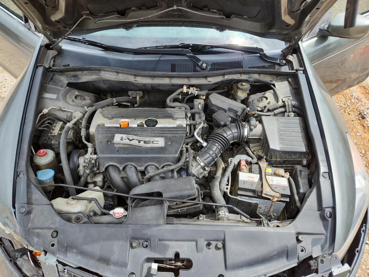 2008 Honda Accord Lxp Gray vin: JHMCP26478C057027