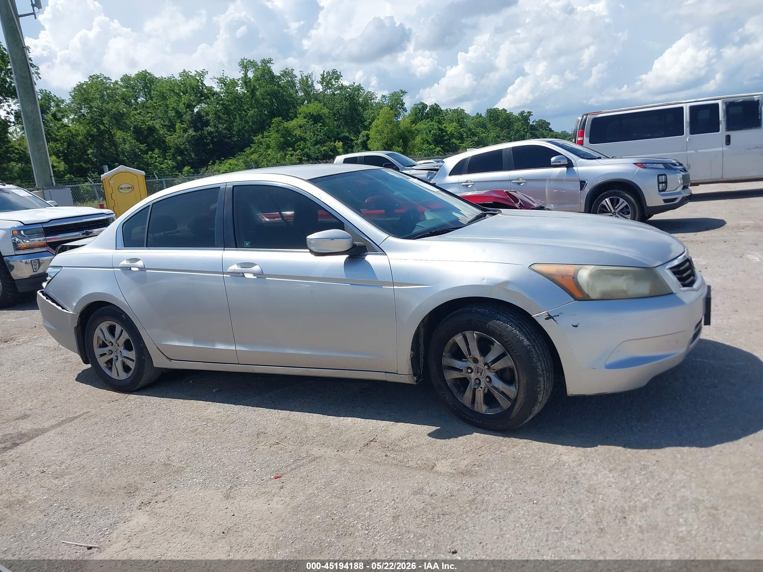 2008 Honda Accord 2.4 Lx-p Silver vin: JHMCP26478C066665