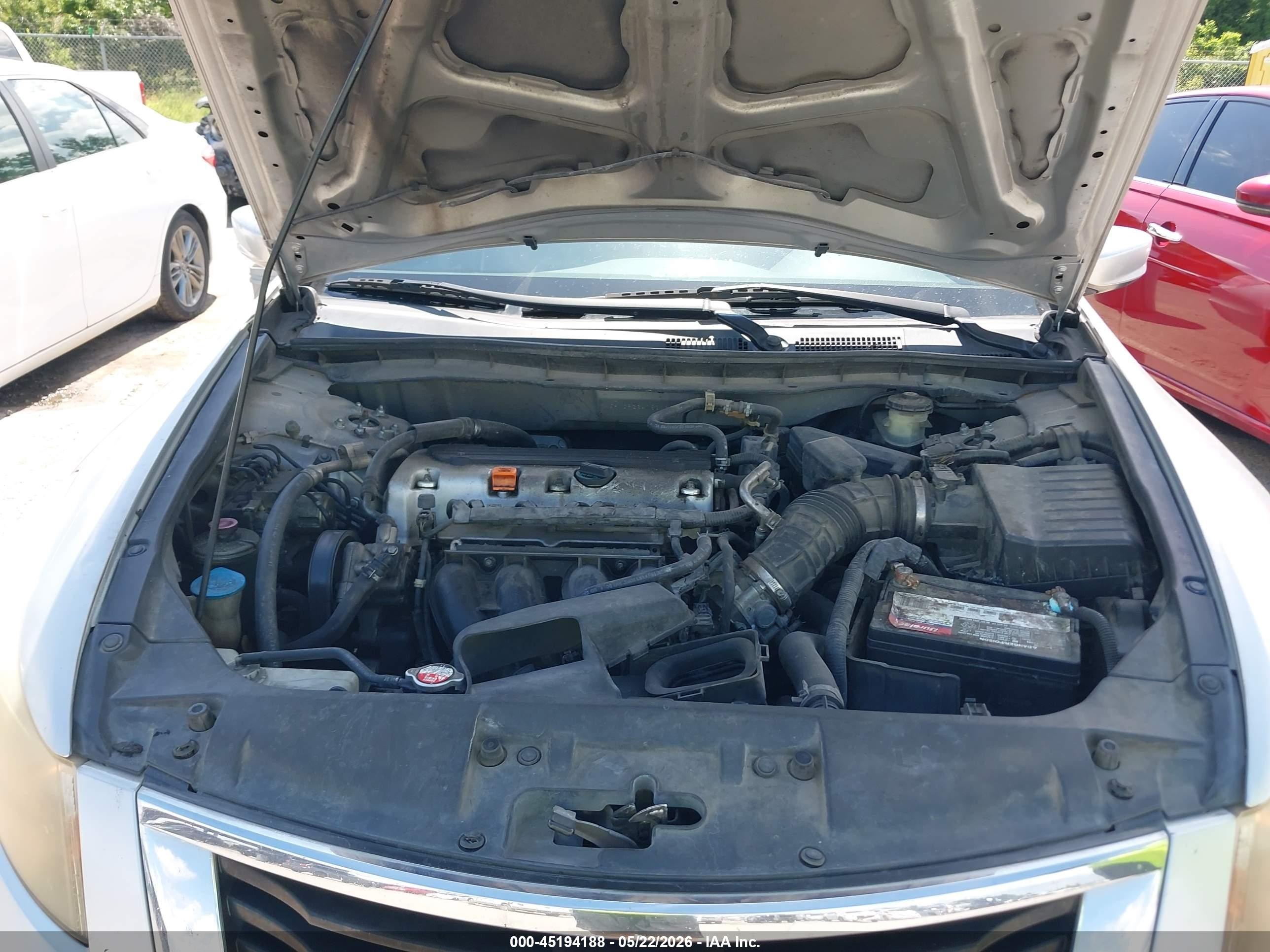 2008 Honda Accord 2.4 Lx-p Silver vin: JHMCP26478C066665