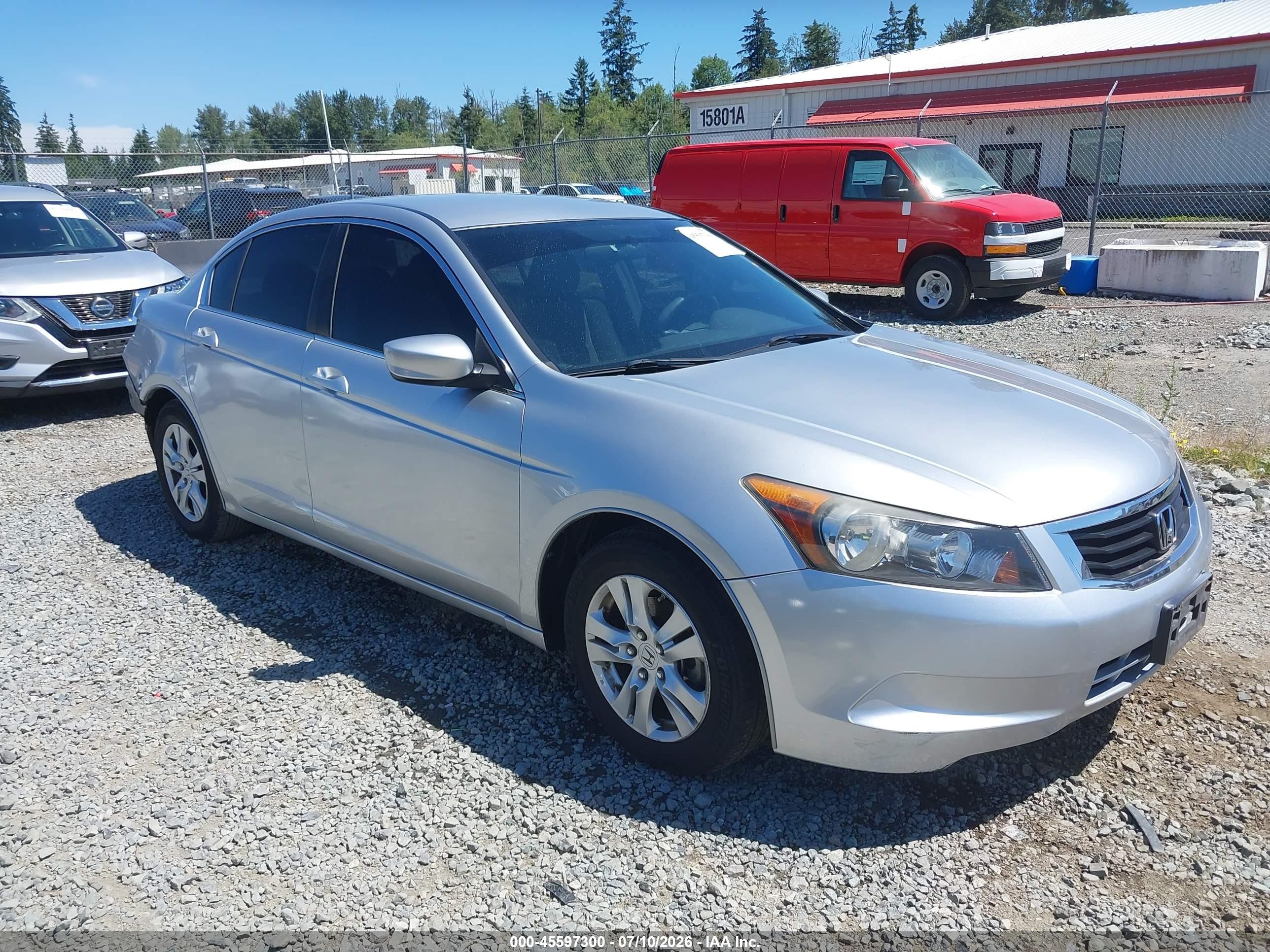 2008 Honda Accord 2.4 Lx-p Silver vin: JHMCP26488C013893