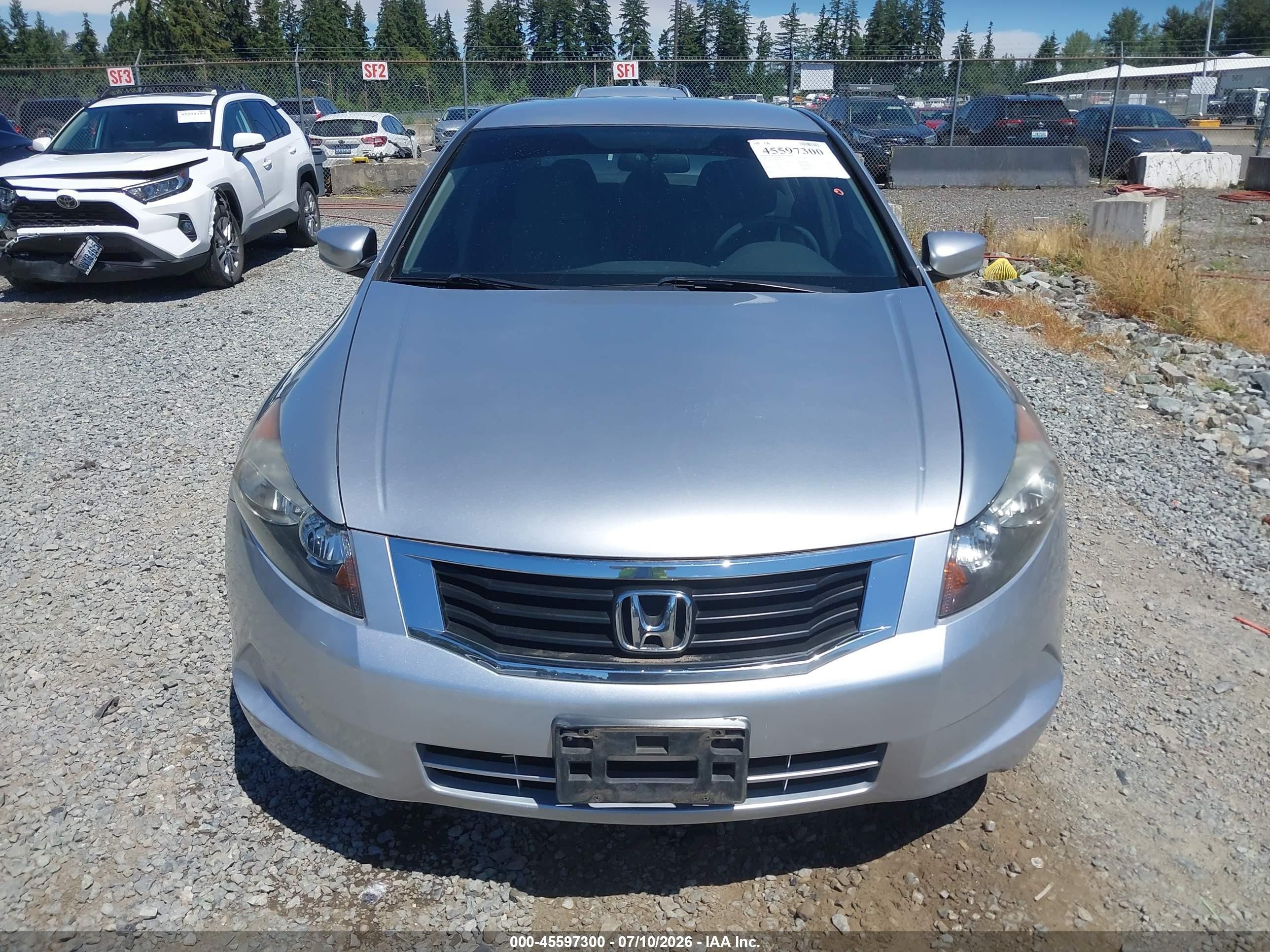 2008 Honda Accord 2.4 Lx-p Silver vin: JHMCP26488C013893