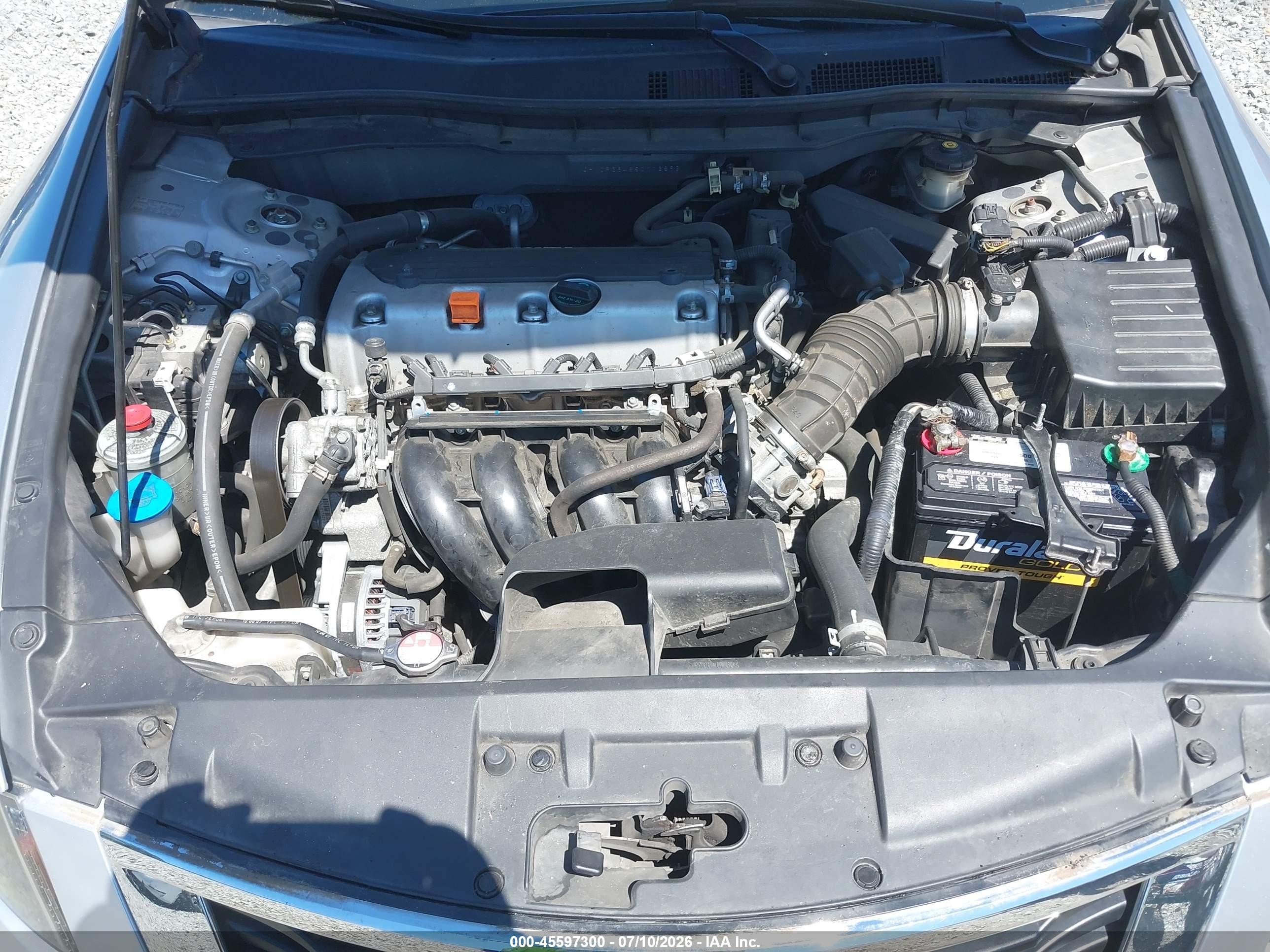2008 Honda Accord 2.4 Lx-p Silver vin: JHMCP26488C013893