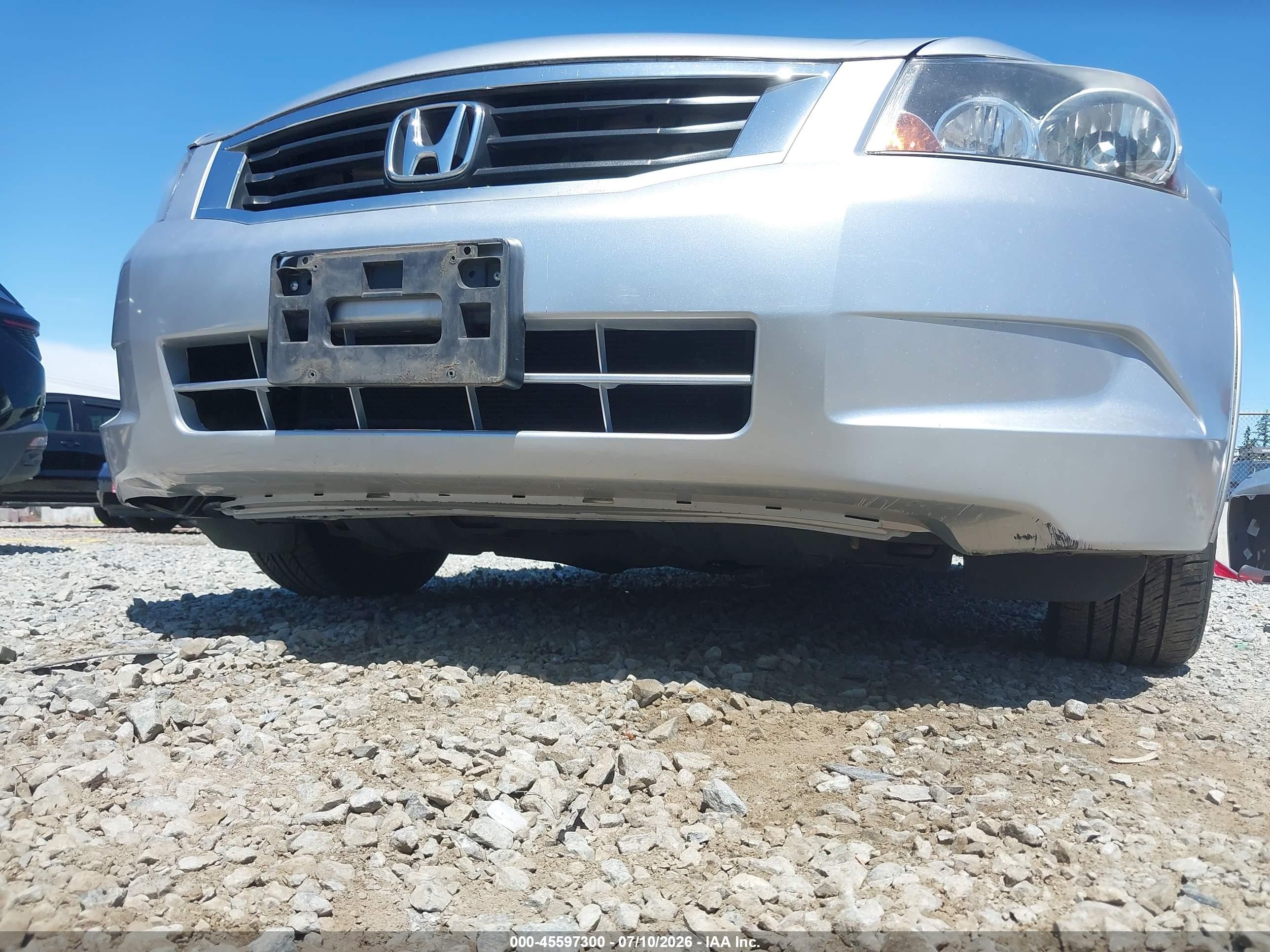 2008 Honda Accord 2.4 Lx-p Silver vin: JHMCP26488C013893