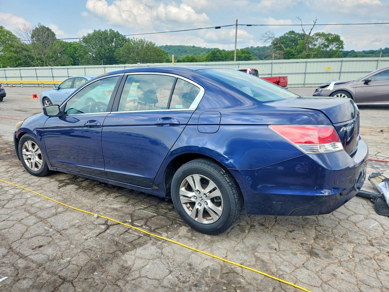 2008 Honda Accord Lxp Blue vin: JHMCP26488C019919
