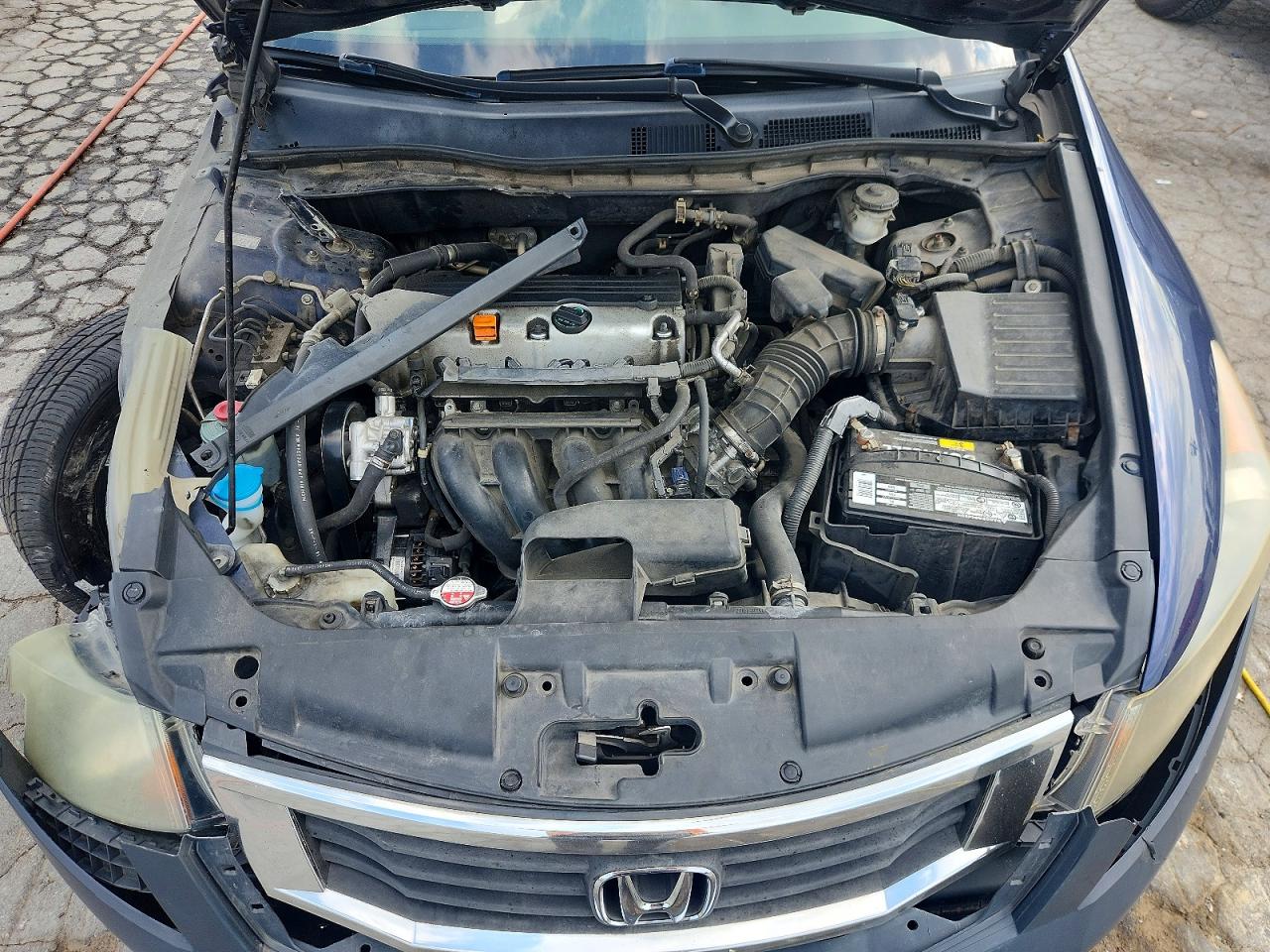 2008 Honda Accord Lxp Blue vin: JHMCP26488C019919