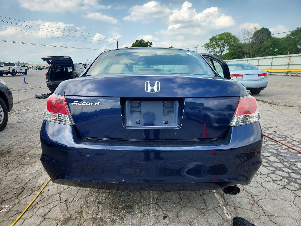 2008 Honda Accord Lxp Blue vin: JHMCP26488C019919