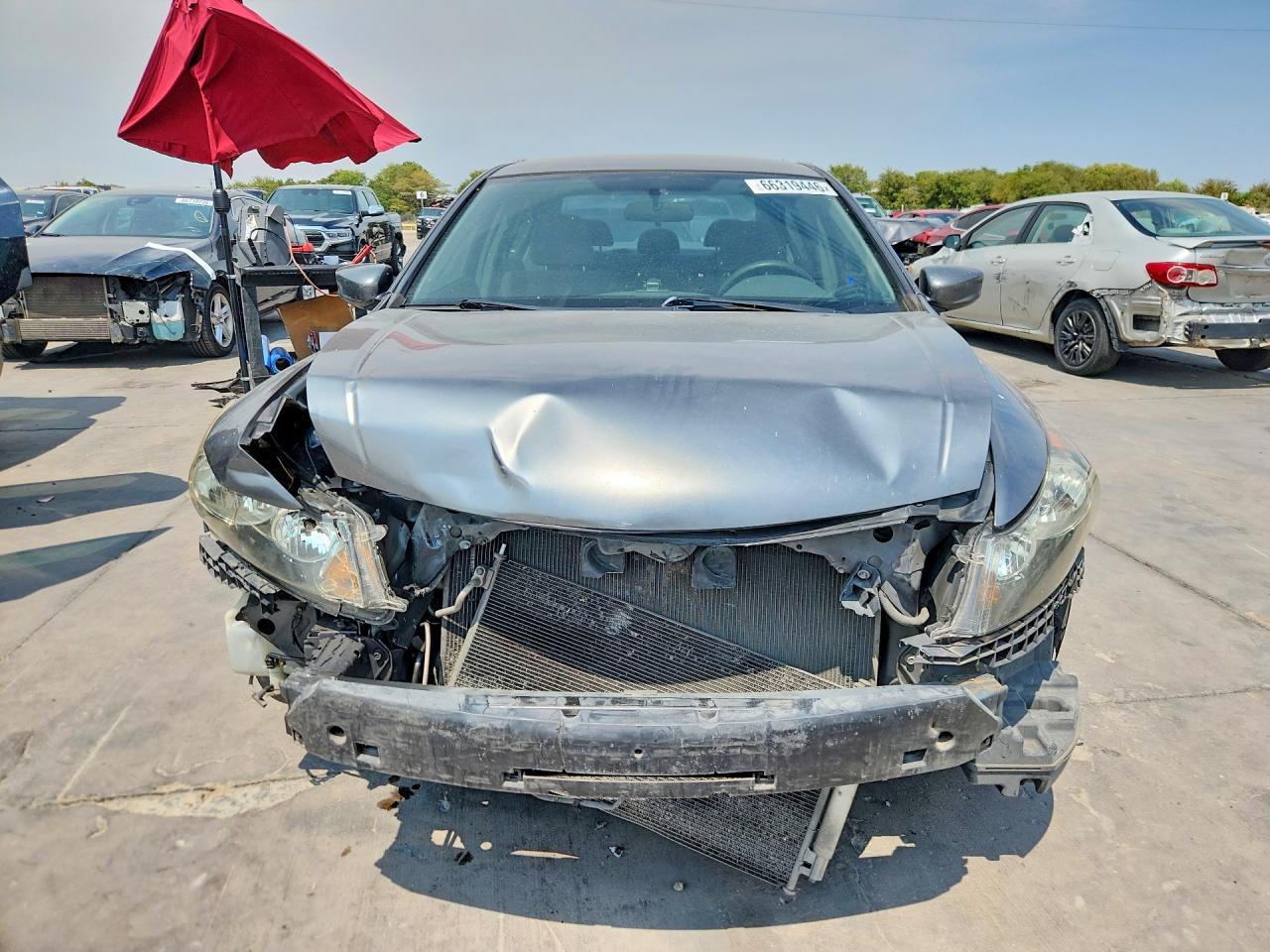 2008 Honda Accord Lxp Gray vin: JHMCP26488C023274