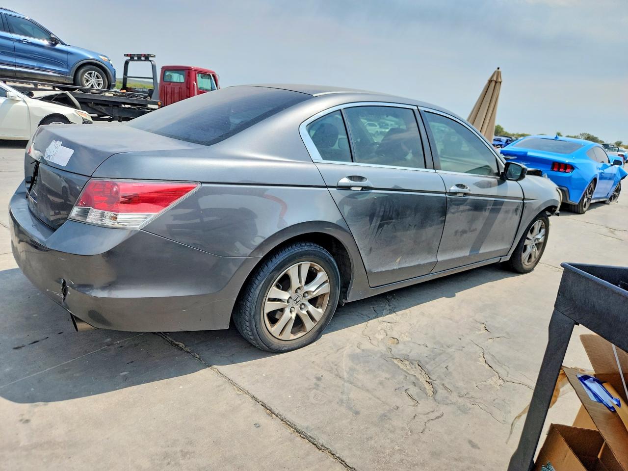2008 Honda Accord Lxp Gray vin: JHMCP26488C023274