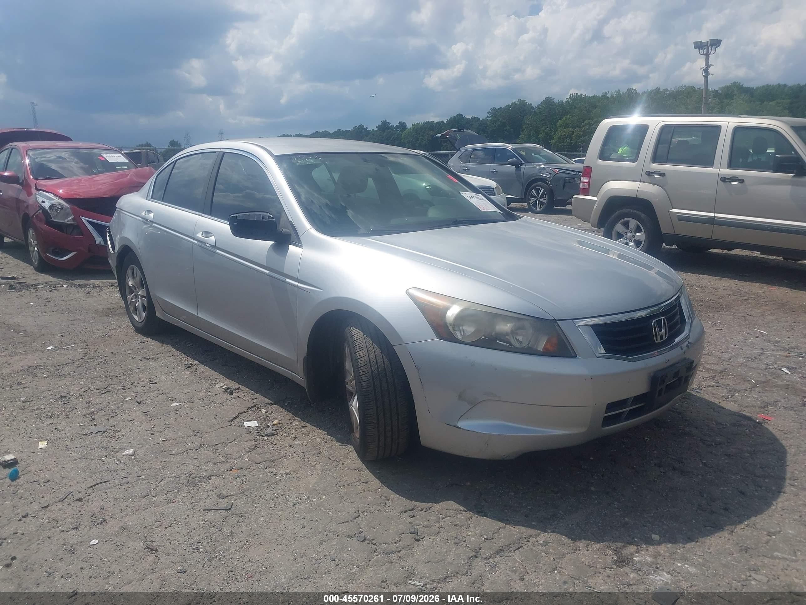 2008 Honda Accord 2.4 Lx-p Silver vin: JHMCP26488C029978