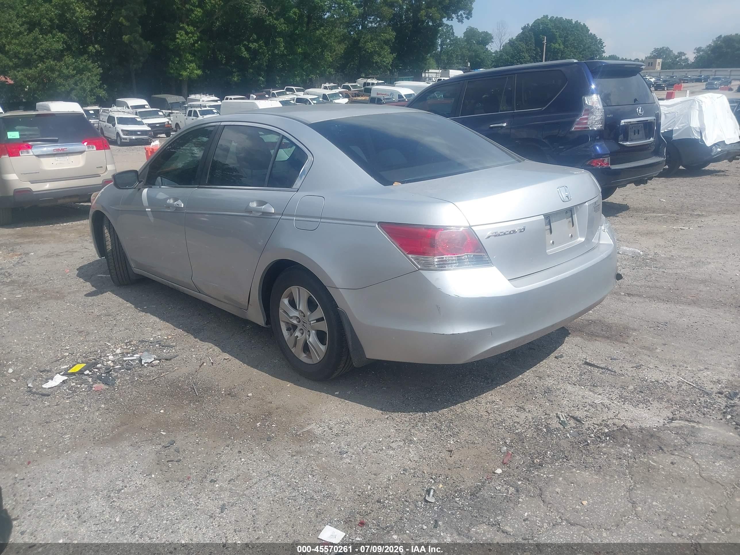 2008 Honda Accord 2.4 Lx-p Silver vin: JHMCP26488C029978