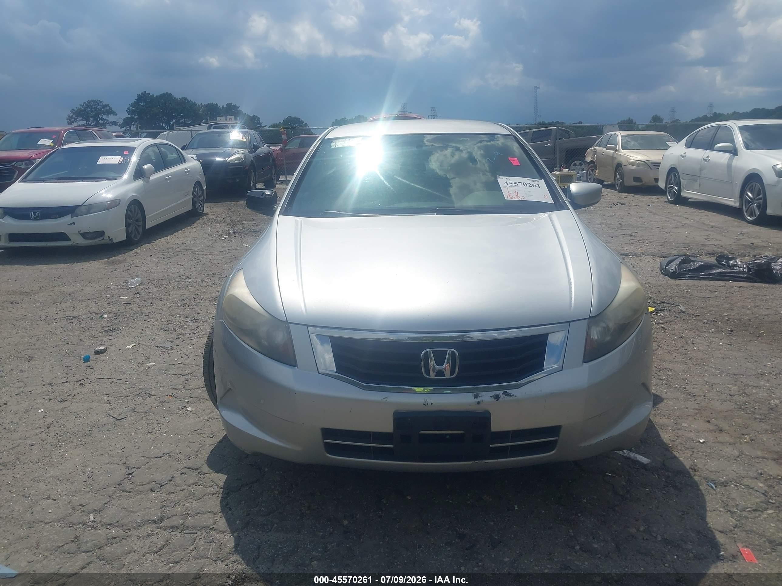 2008 Honda Accord 2.4 Lx-p Silver vin: JHMCP26488C029978