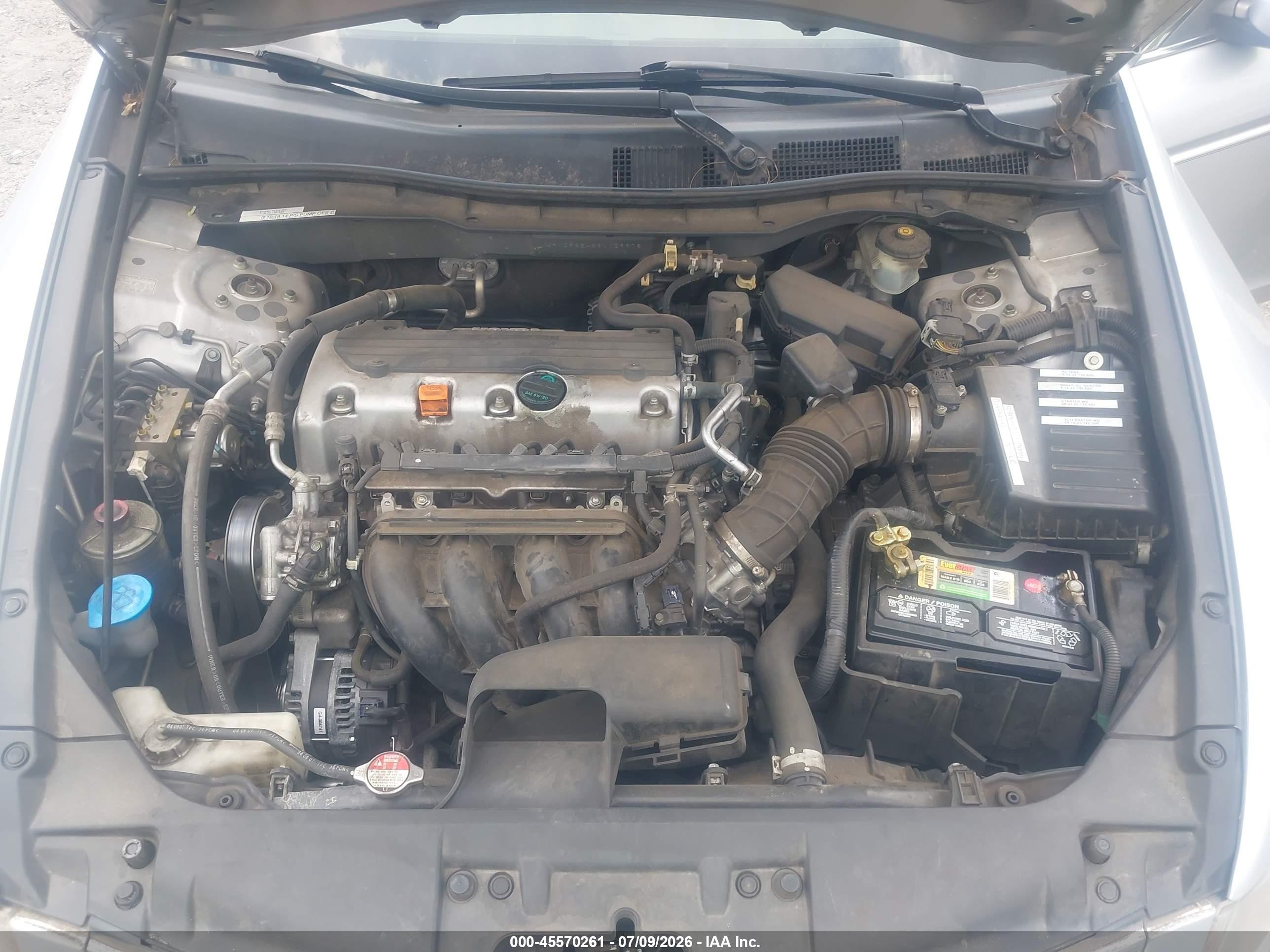 2008 Honda Accord 2.4 Lx-p Silver vin: JHMCP26488C029978