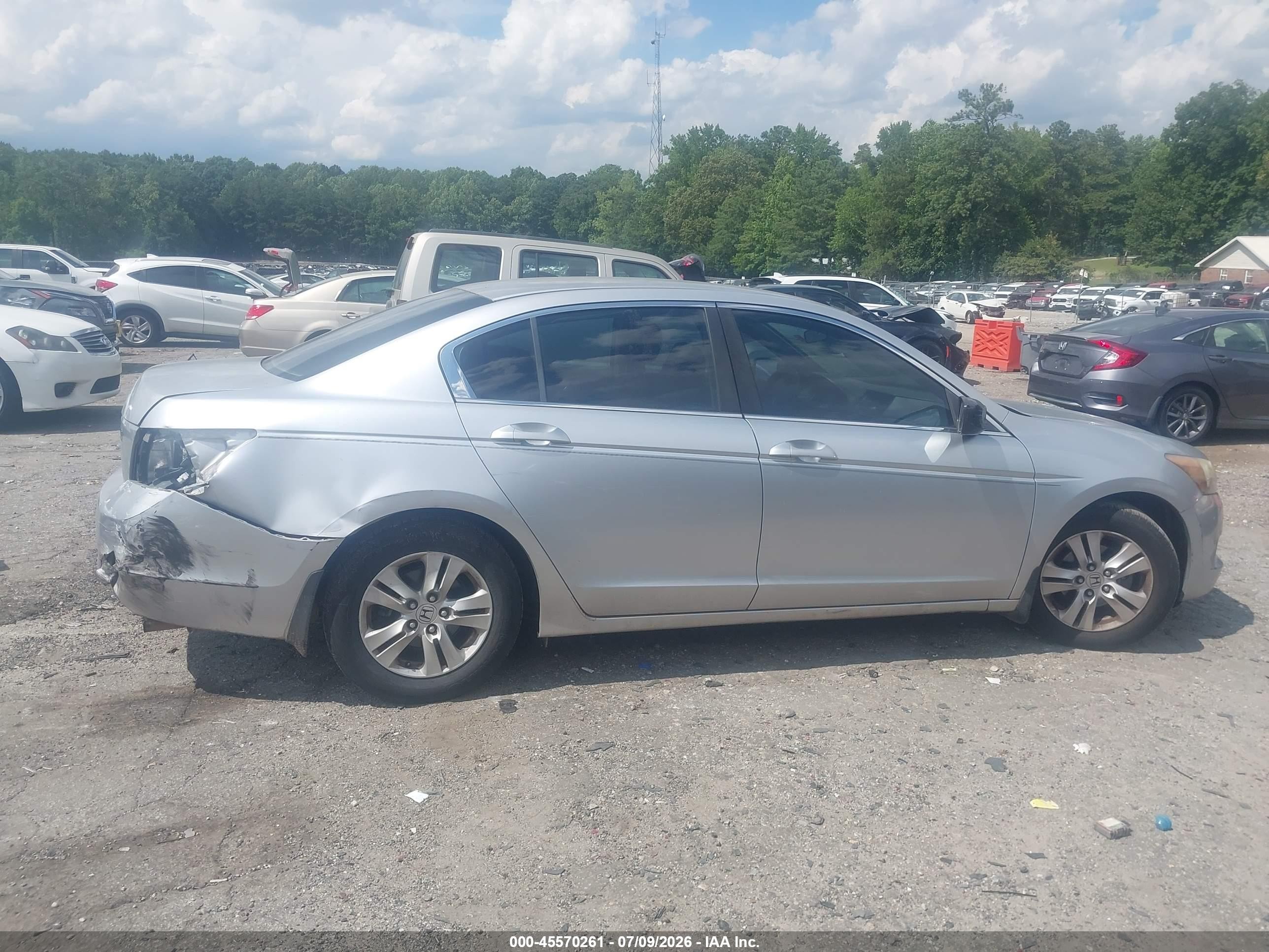 2008 Honda Accord 2.4 Lx-p Silver vin: JHMCP26488C029978