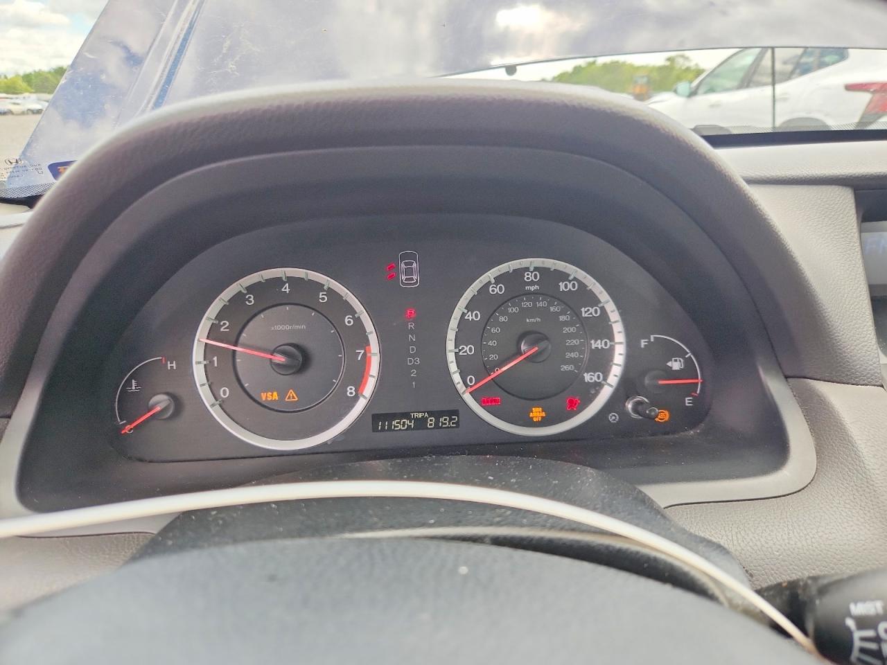 2008 Honda Accord Lxp Blue vin: JHMCP26488C073236