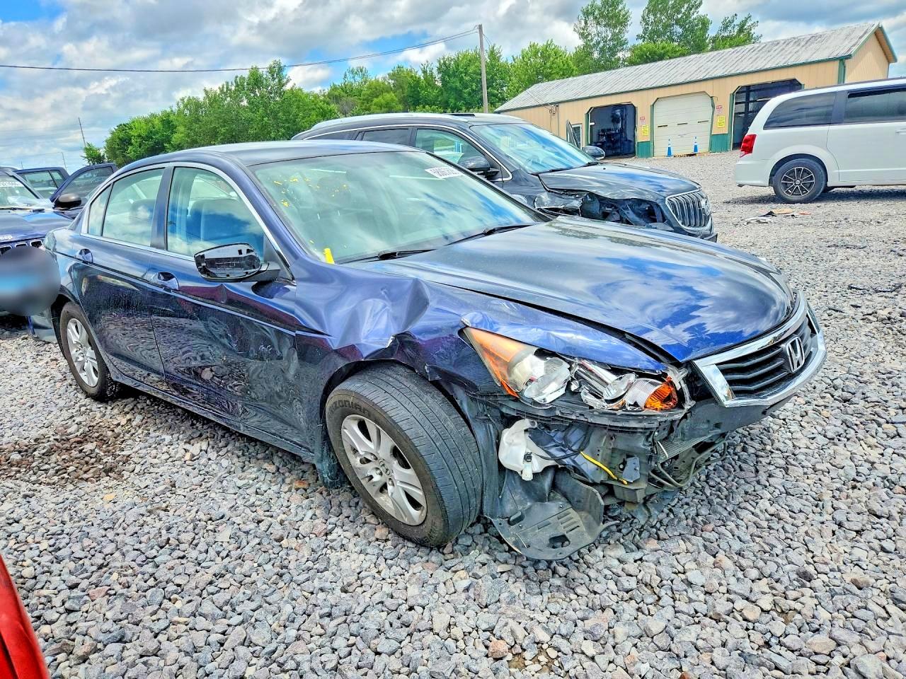 2008 Honda Accord Lxp Blue vin: JHMCP26488C073236