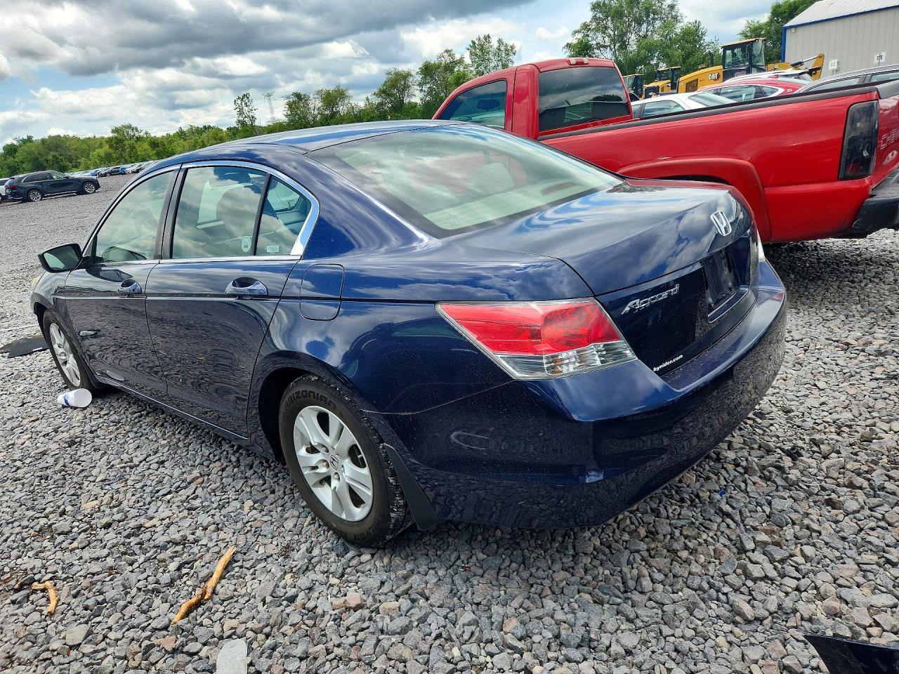 2008 Honda Accord Lxp Blue vin: JHMCP26488C073236
