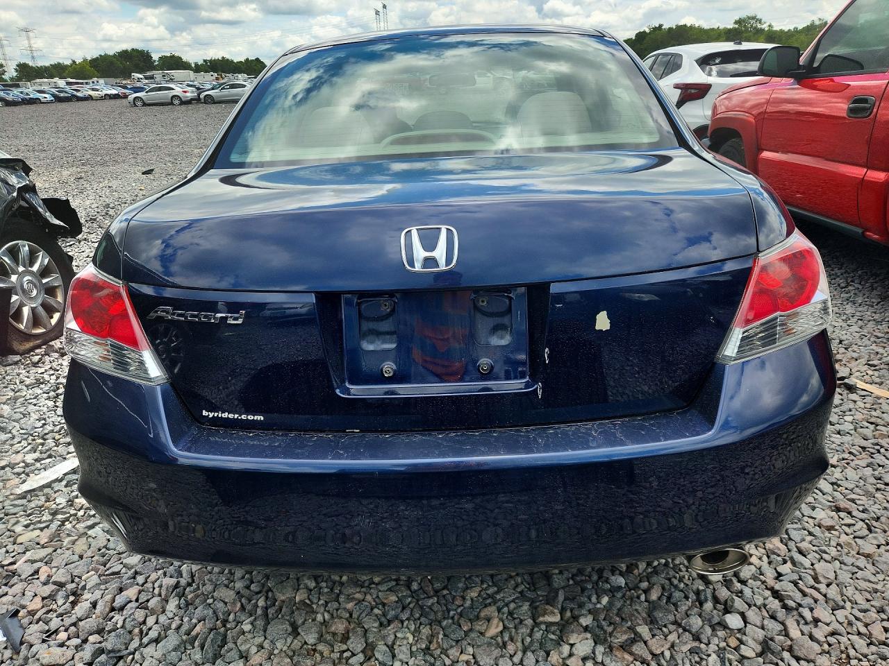 2008 Honda Accord Lxp Blue vin: JHMCP26488C073236