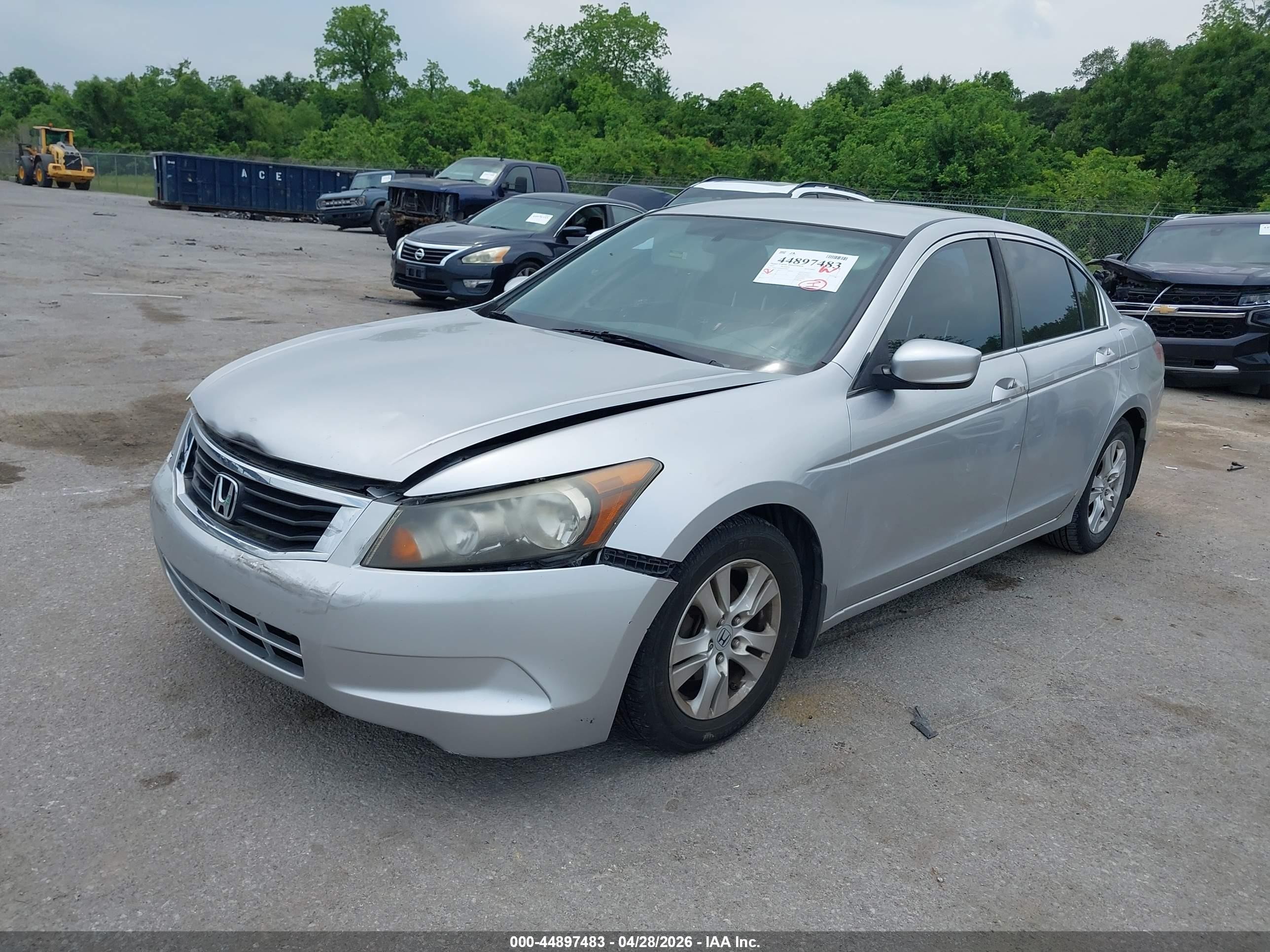 2008 Honda Accord 2.4 Lx-p Серебряный vin: JHMCP26488C075052