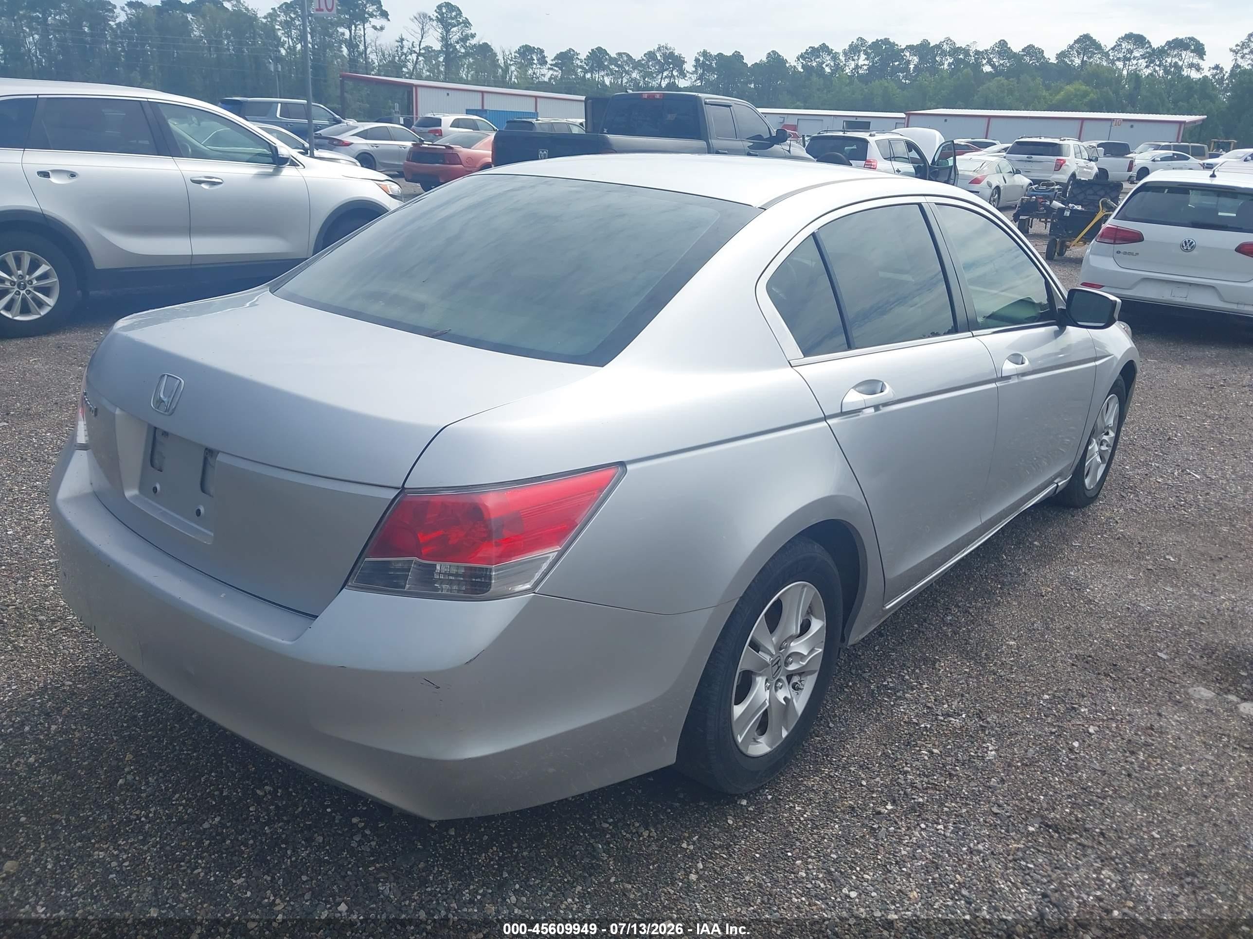 2008 Honda Accord 2.4 Lx-p Silver vin: JHMCP26498C027009