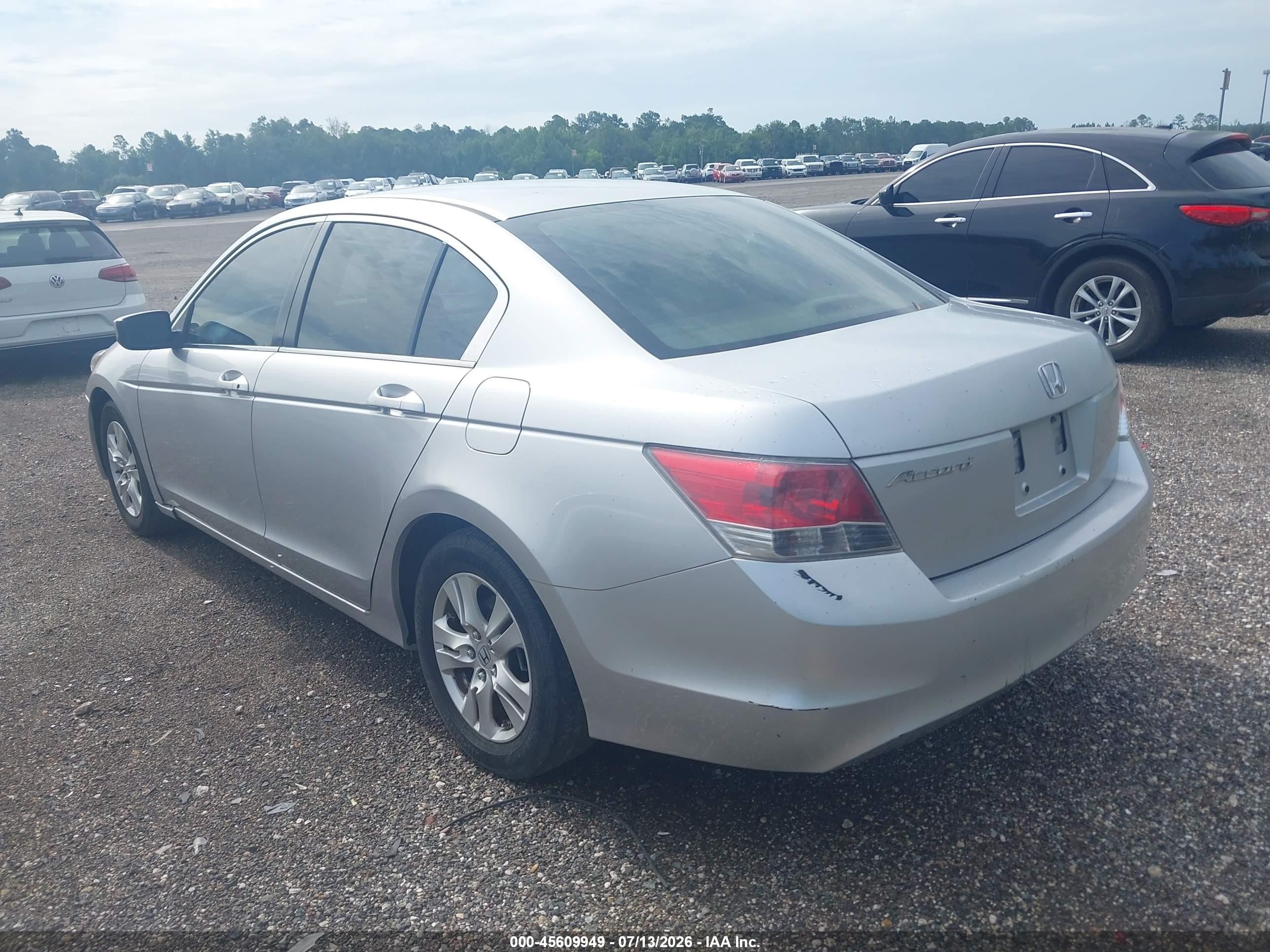 2008 Honda Accord 2.4 Lx-p Silver vin: JHMCP26498C027009