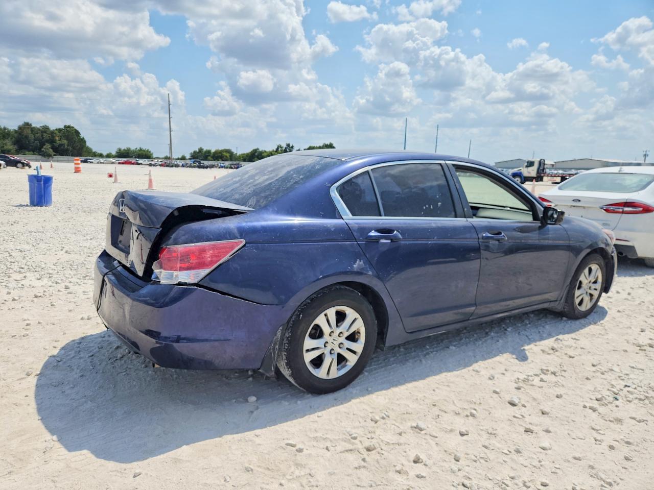 2008 Honda Accord Lxp Blue vin: JHMCP26498C029584