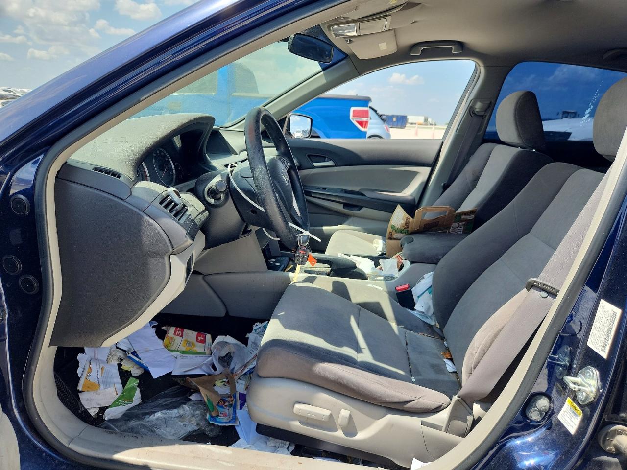 2008 Honda Accord Lxp Blue vin: JHMCP26498C029584
