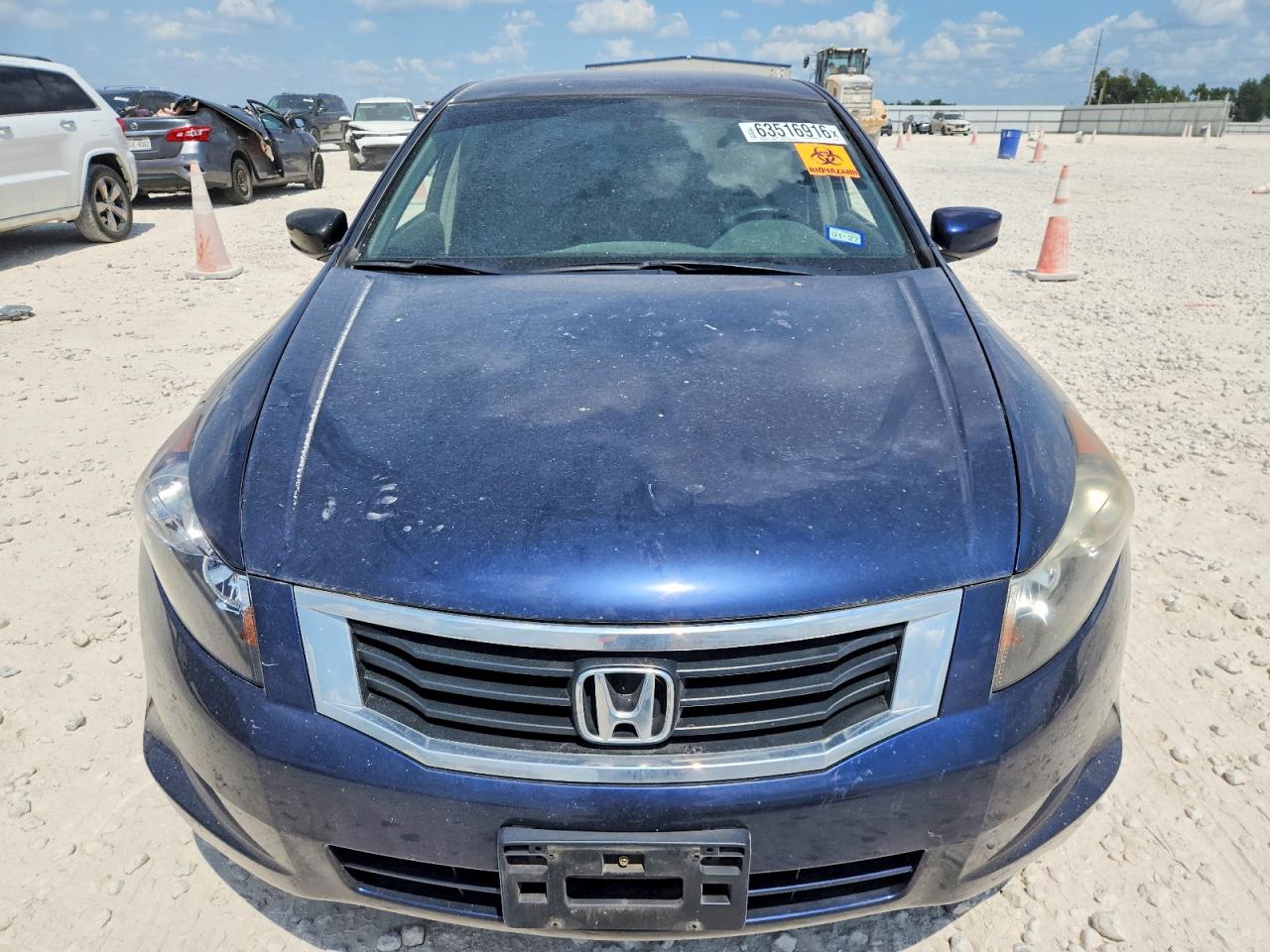 2008 Honda Accord Lxp Blue vin: JHMCP26498C029584
