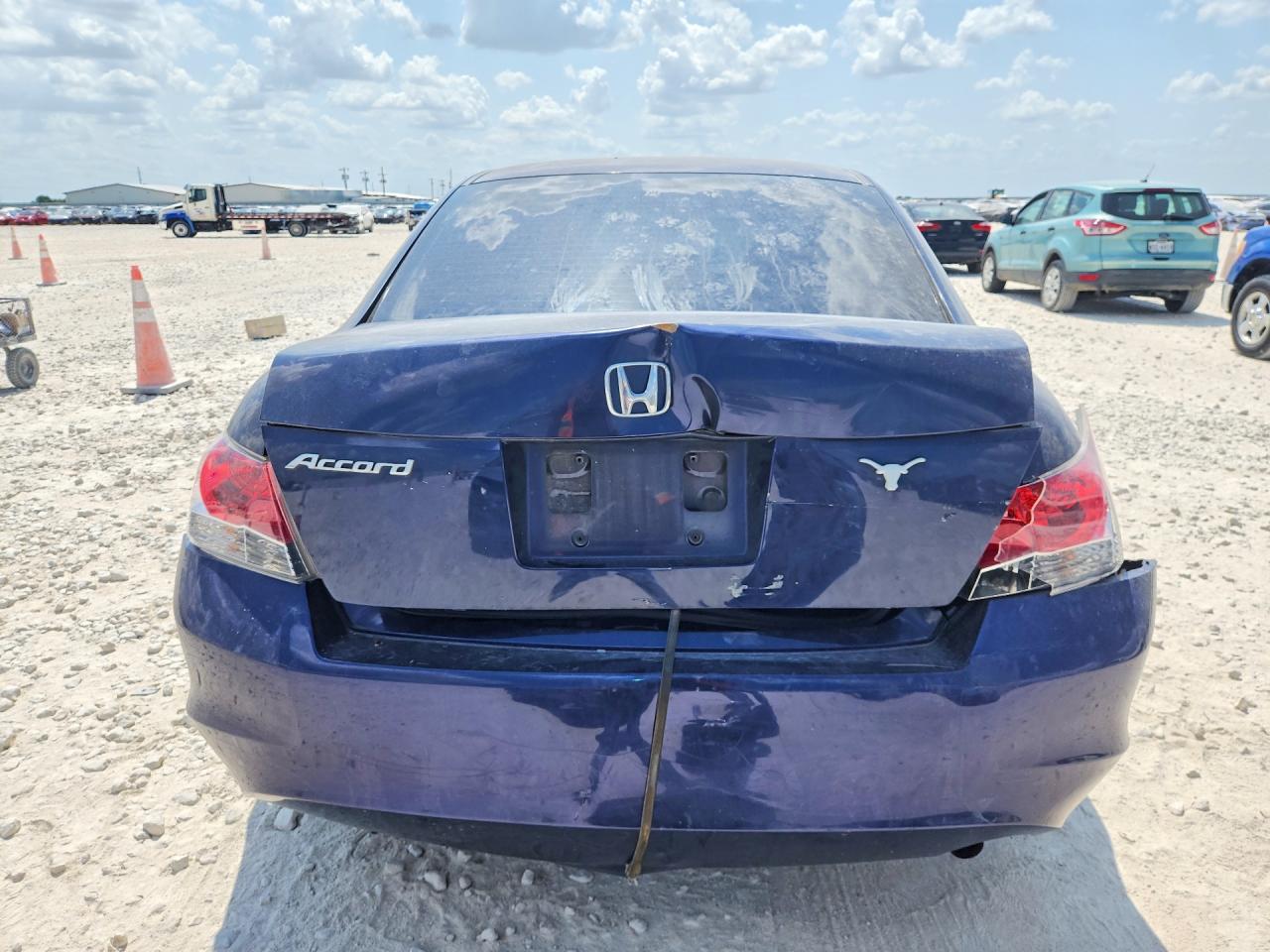 2008 Honda Accord Lxp Blue vin: JHMCP26498C029584