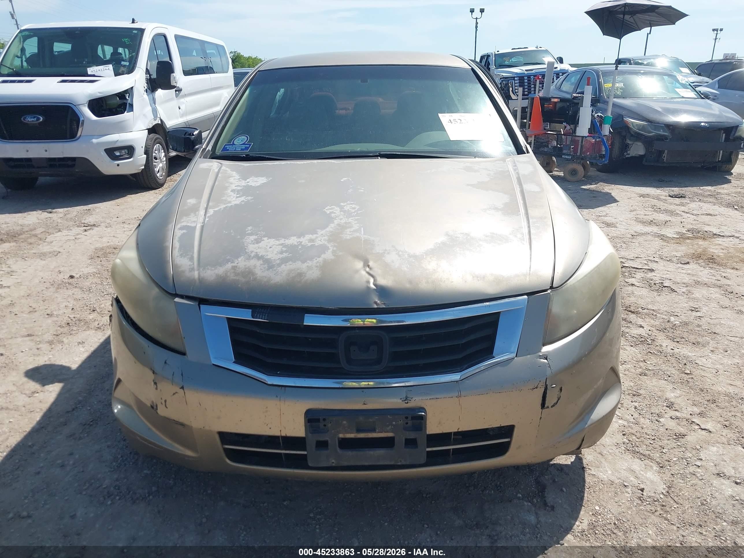 2008 Honda Accord 2.4 Lx-p Gold vin: JHMCP26498C042349