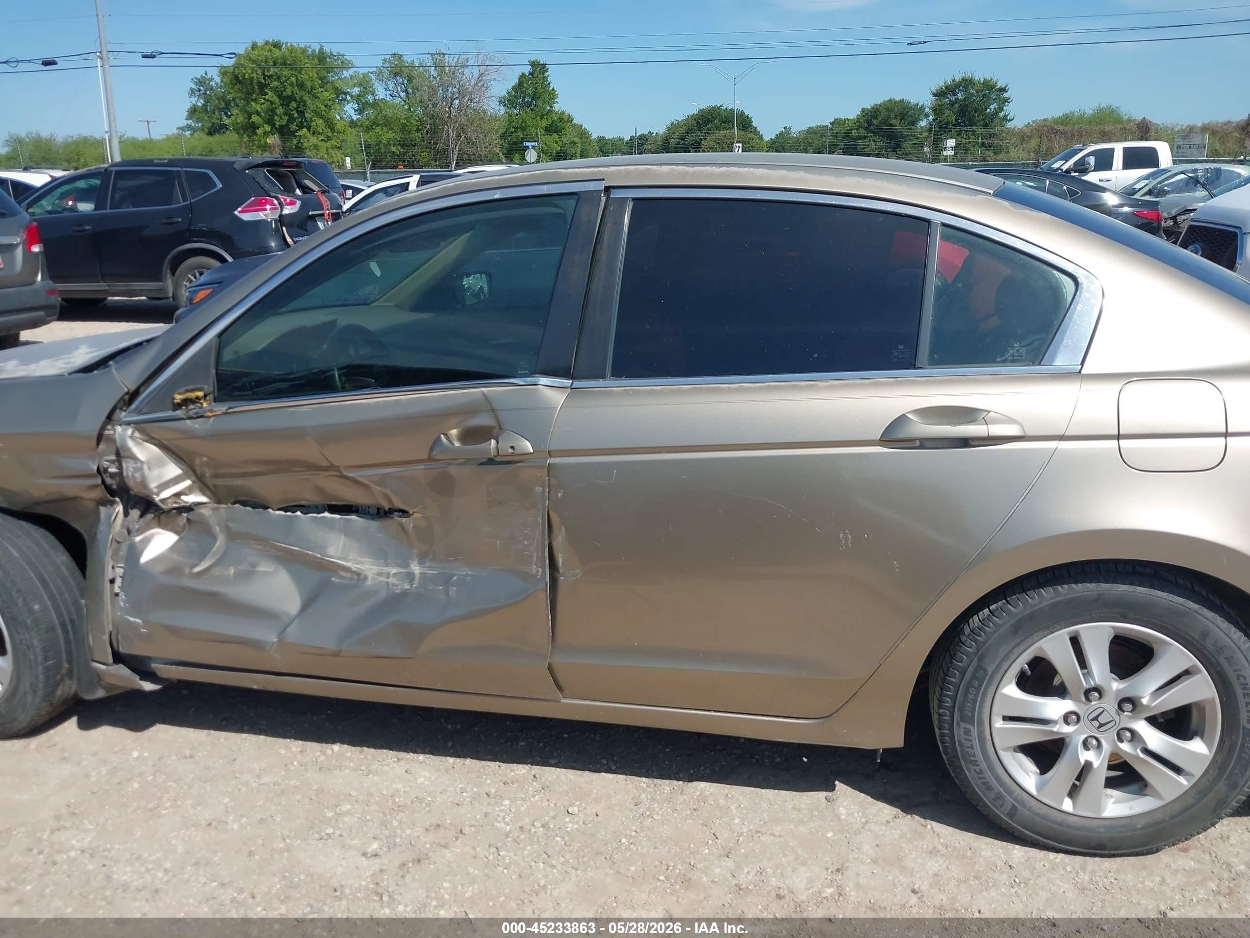 2008 Honda Accord 2.4 Lx-p Gold vin: JHMCP26498C042349