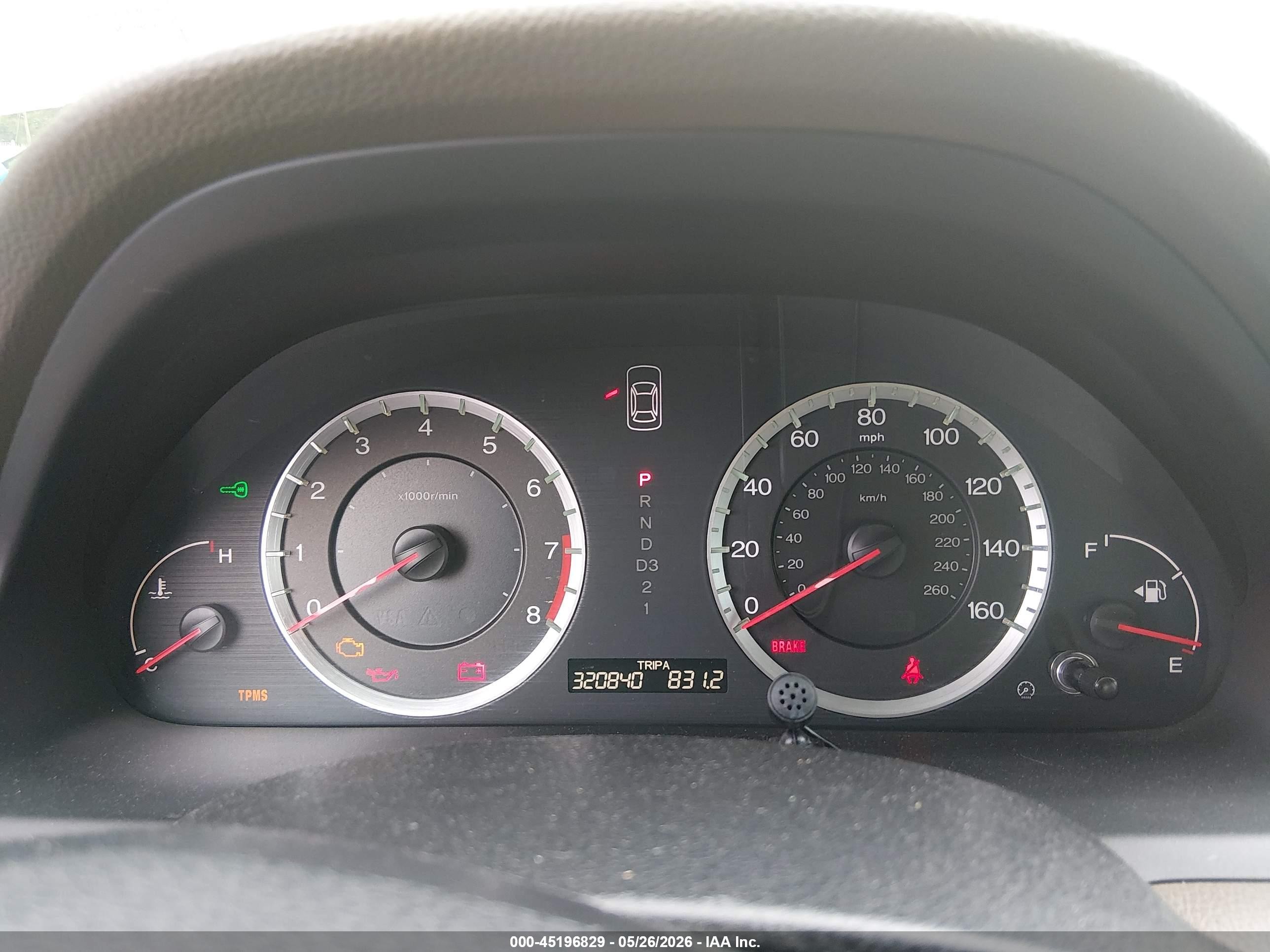 2008 Honda Accord 2.4 Lx-p Золотой vin: JHMCP26498C045445