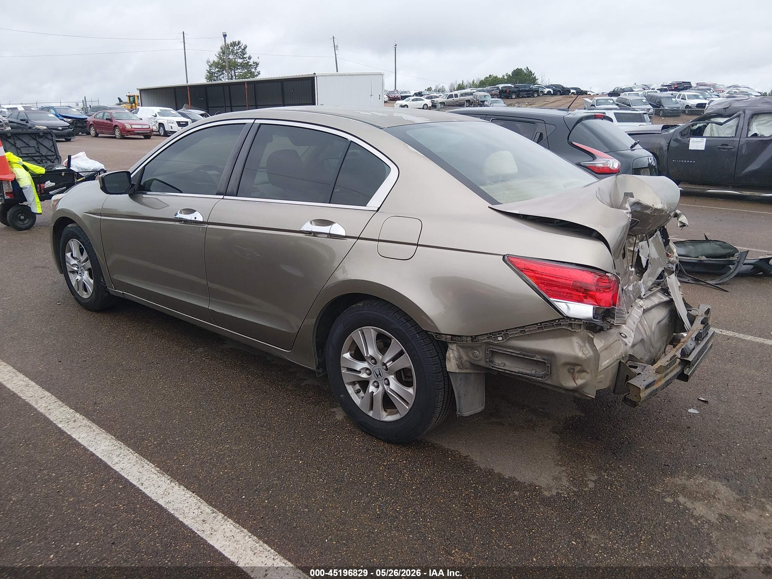 2008 Honda Accord 2.4 Lx-p Золотой vin: JHMCP26498C045445