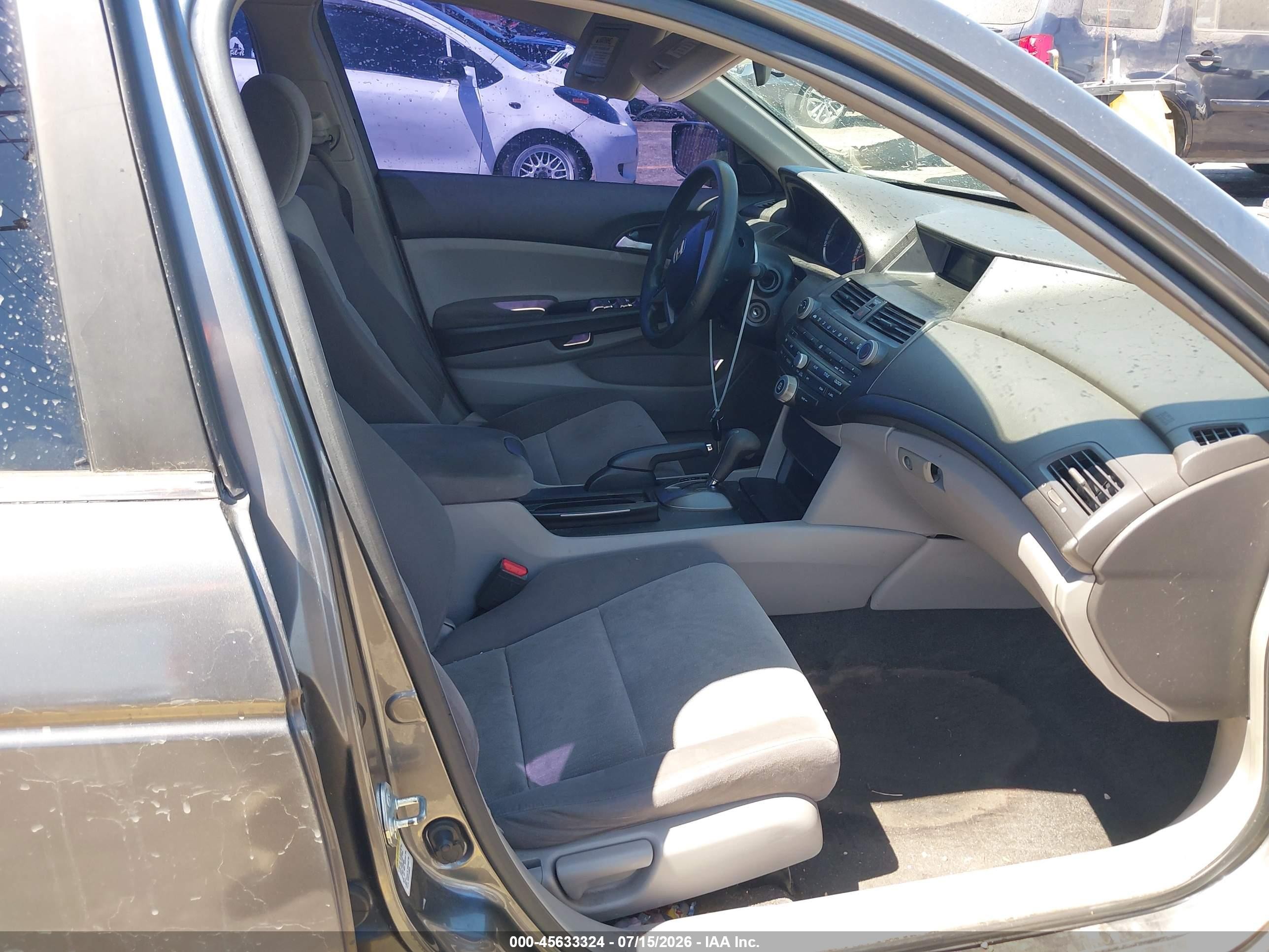 2008 Honda Accord 2.4 Lx-p Gray vin: JHMCP26498C059927