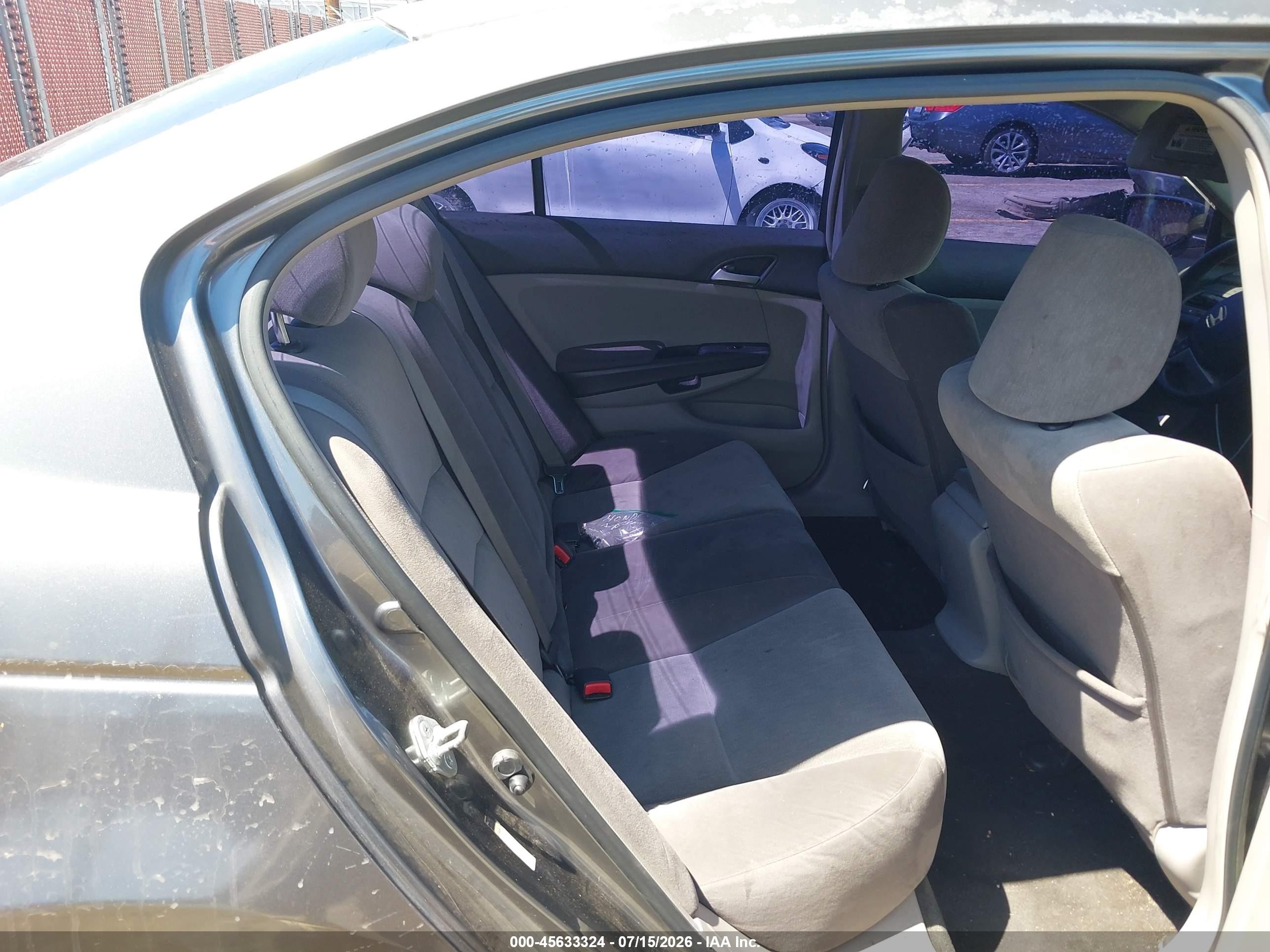 2008 Honda Accord 2.4 Lx-p Gray vin: JHMCP26498C059927