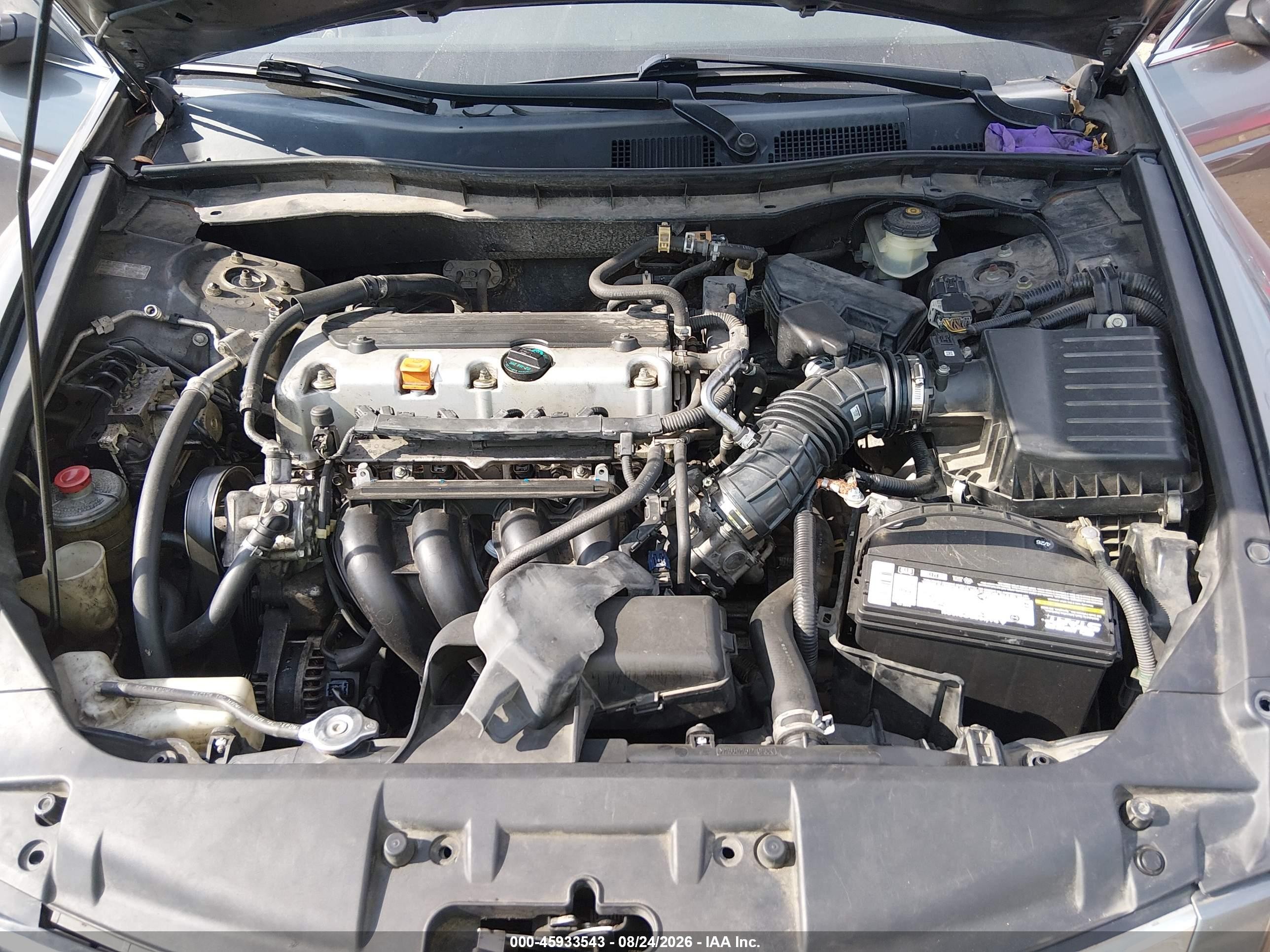 2008 Honda Accord 2.4 Lx-p Gray vin: JHMCP26498C065906