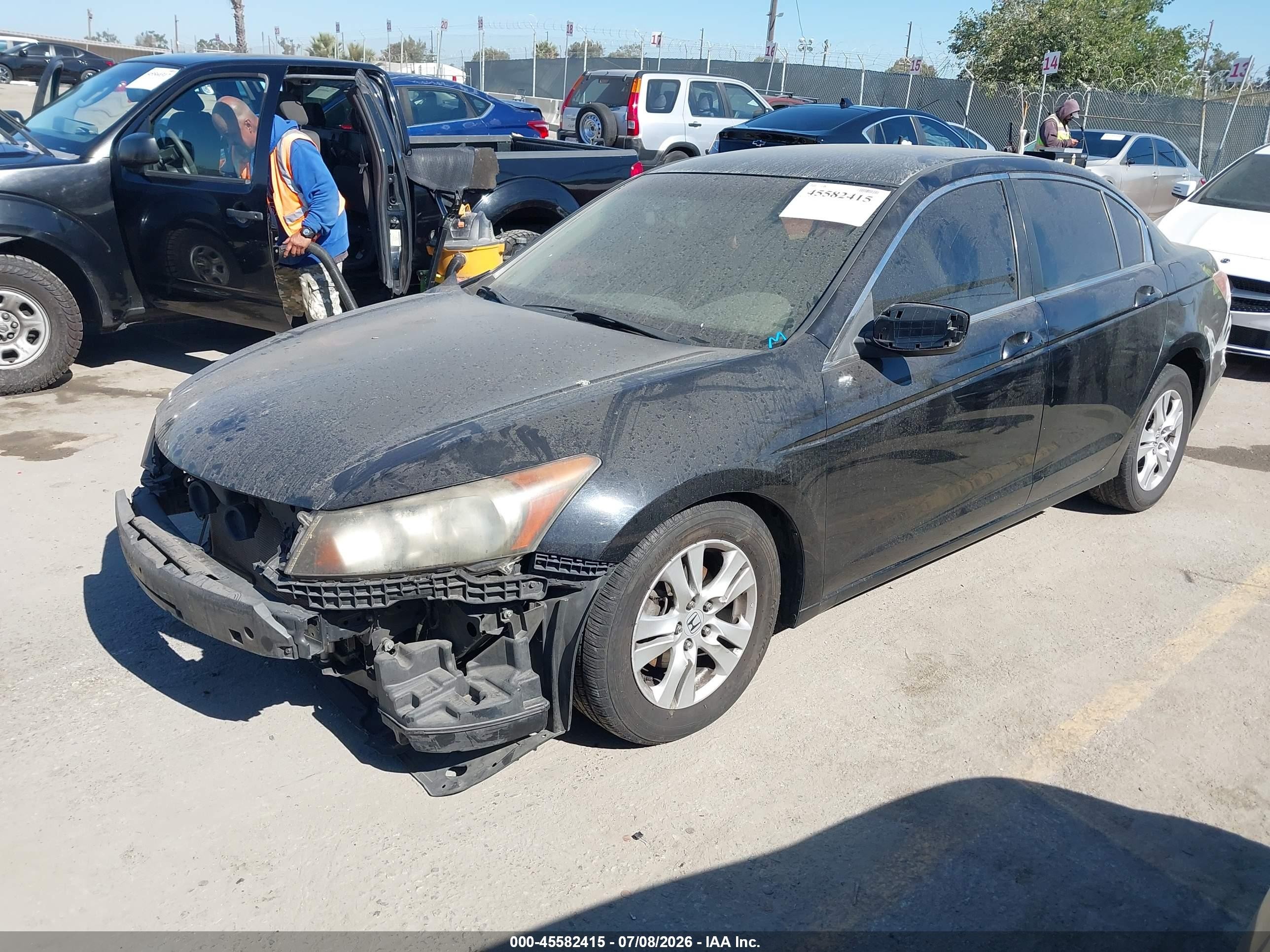 2008 Honda Accord 2.4 Lx-p Черный vin: JHMCP26498C067302