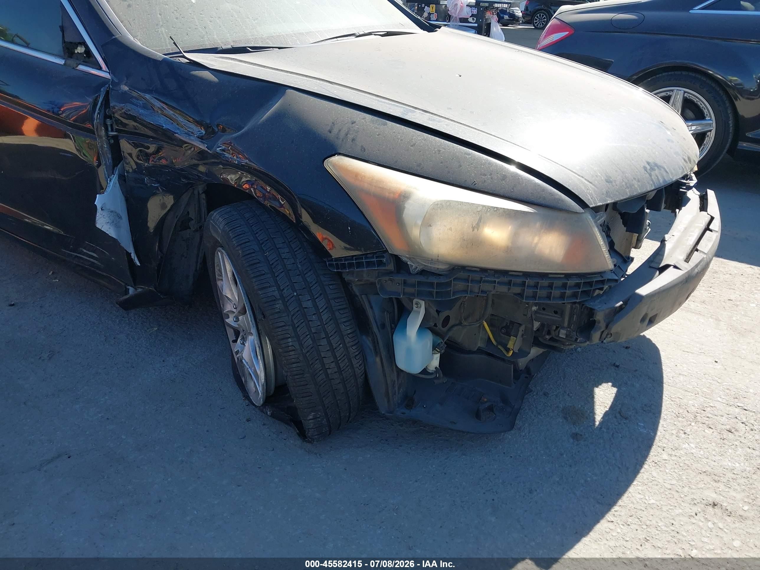 2008 Honda Accord 2.4 Lx-p Черный vin: JHMCP26498C067302