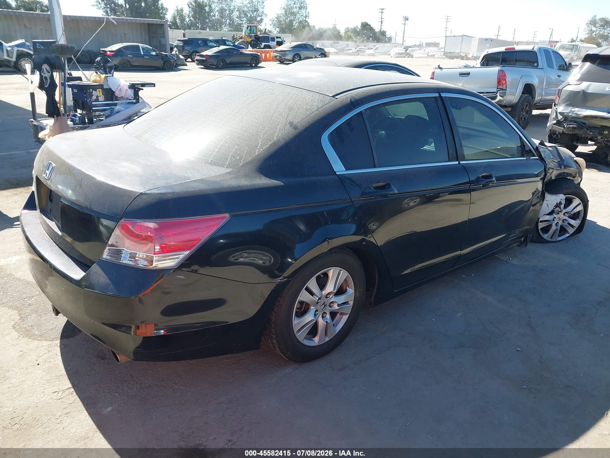 2008 Honda Accord 2.4 Lx-p Черный vin: JHMCP26498C067302