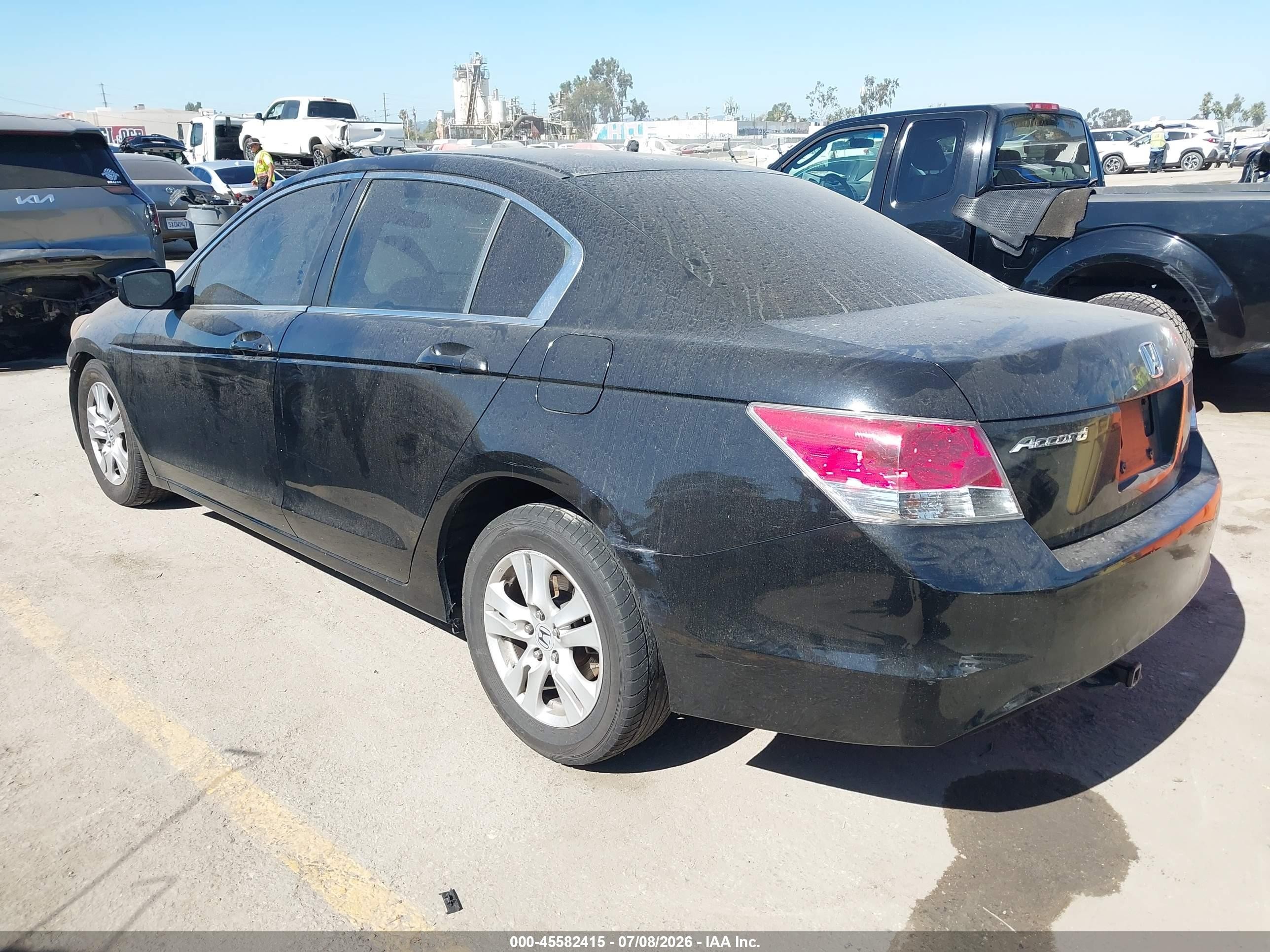 2008 Honda Accord 2.4 Lx-p Черный vin: JHMCP26498C067302