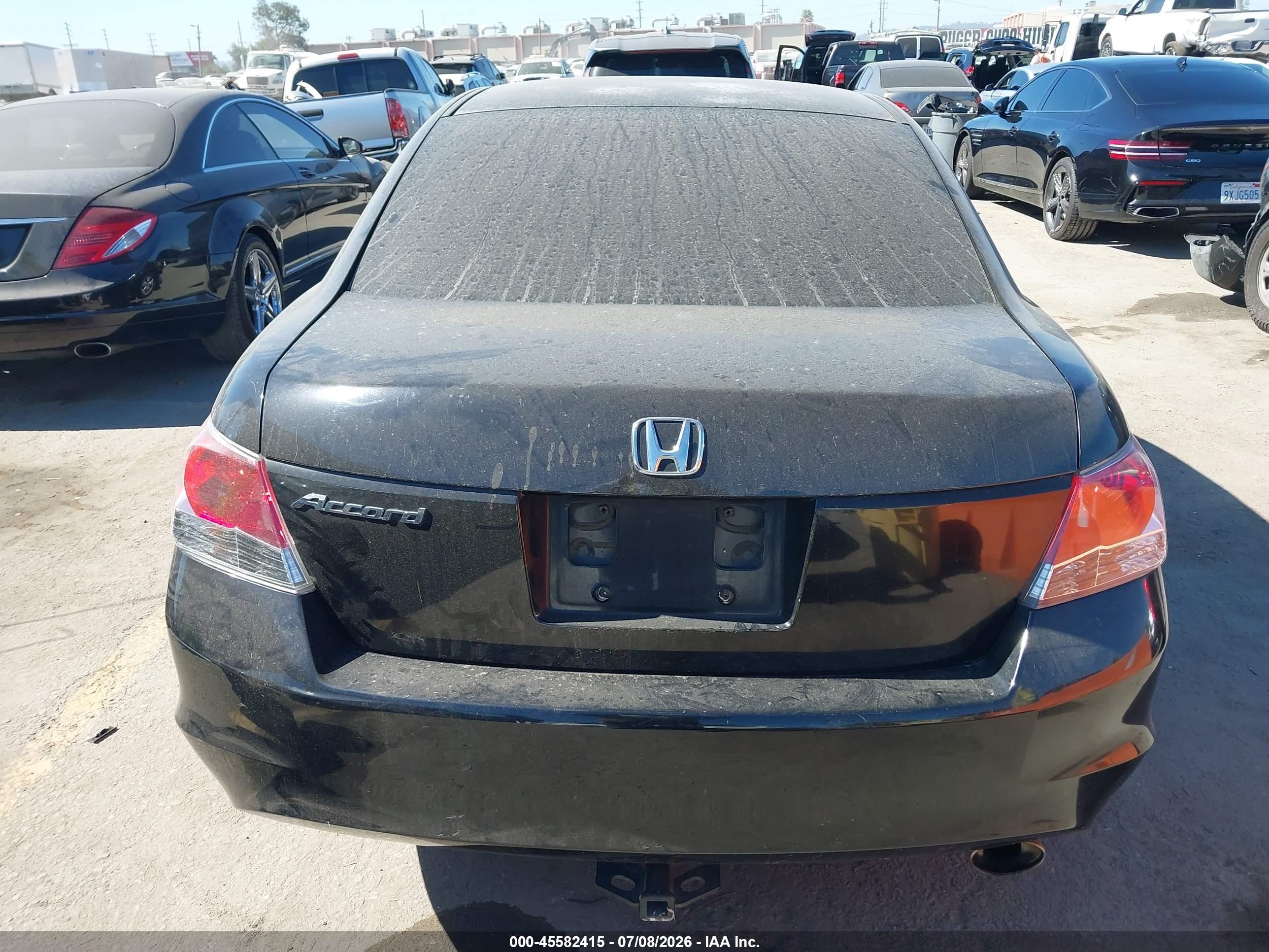 2008 Honda Accord 2.4 Lx-p Черный vin: JHMCP26498C067302